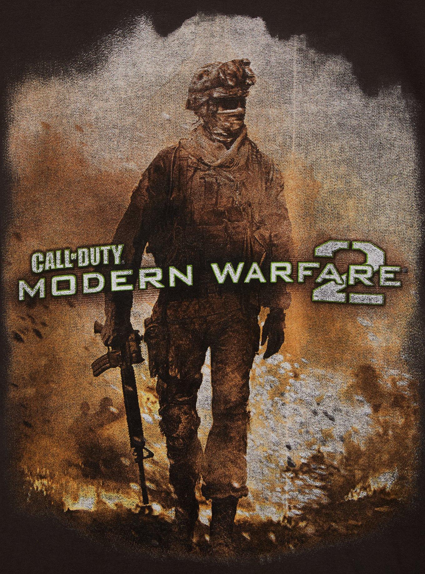 Call of Duty: Modern Warfare 2 Poster T-Shirt - BoxLunch Exclusive, PIGMENT DYE, alternate - view 3