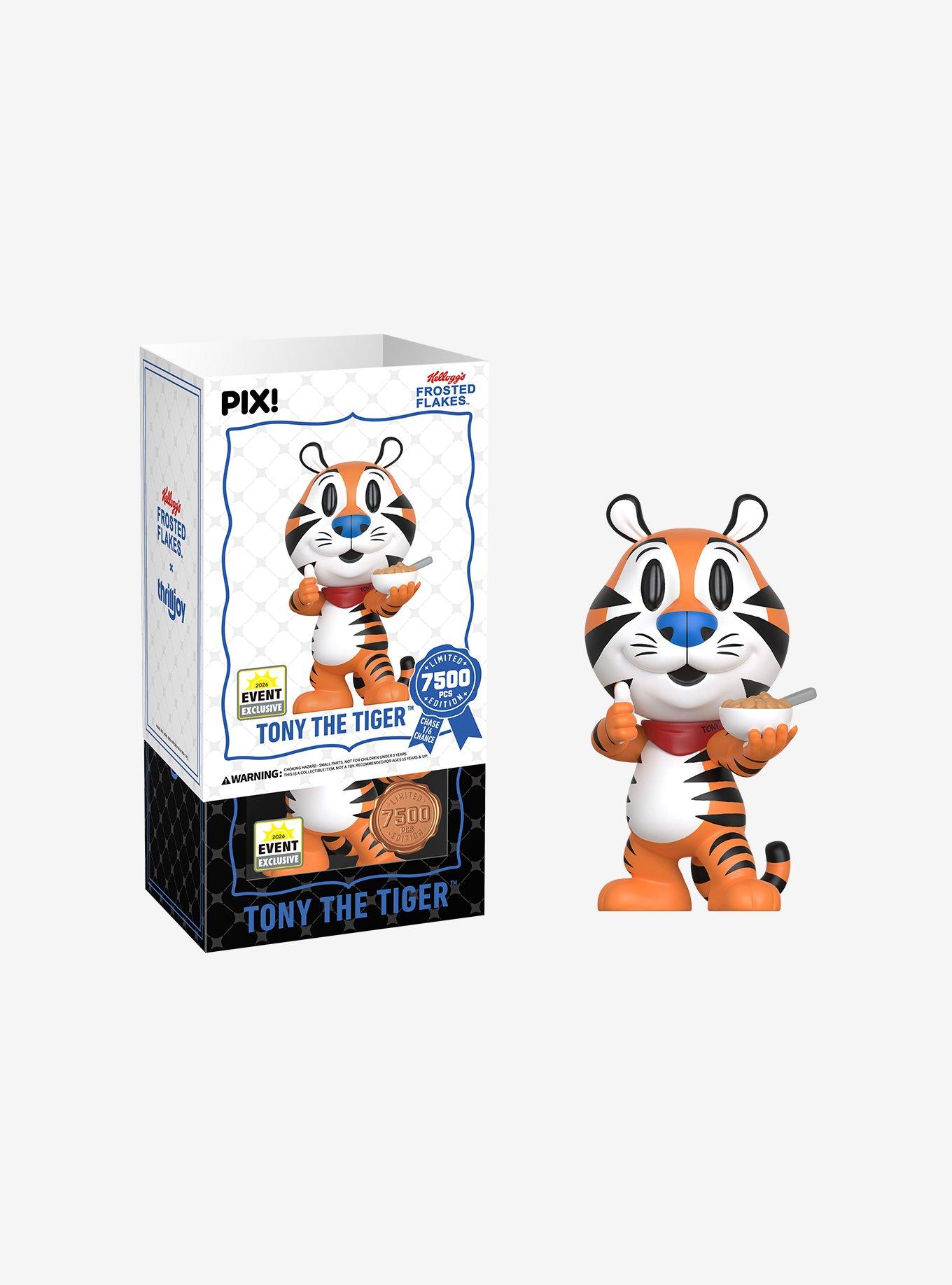 Thrilljoy Kellogg's Fristed Flakes Pix! Tony The Tiger Vinyl Figure, , hi-res