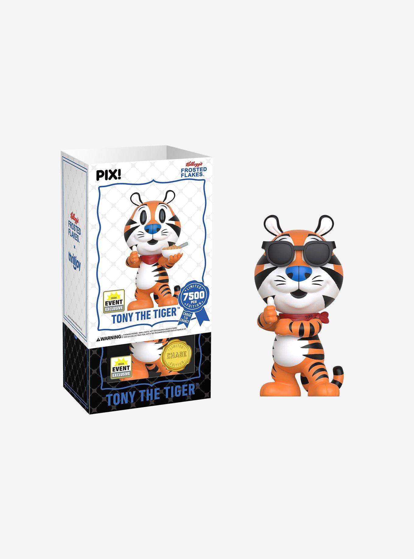 Thrilljoy Kellogg's Fristed Flakes Pix! Tony The Tiger Vinyl Figure