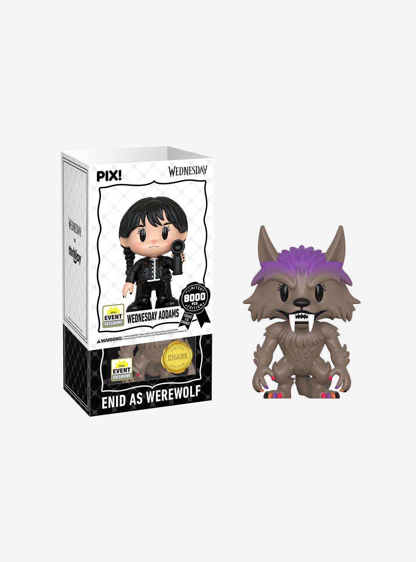 Thrilljoy Wednesday Pix! Wednesday Addams Vinyl Figure, , alternate - view 3