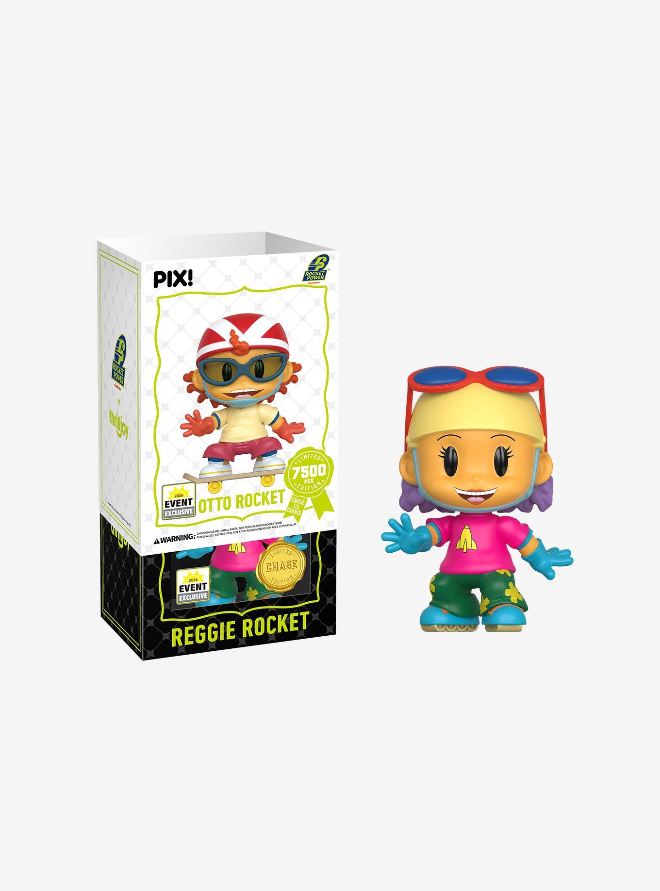 Thrilljoy Rocket Power Pix! Otto Rocket Vinyl Figure