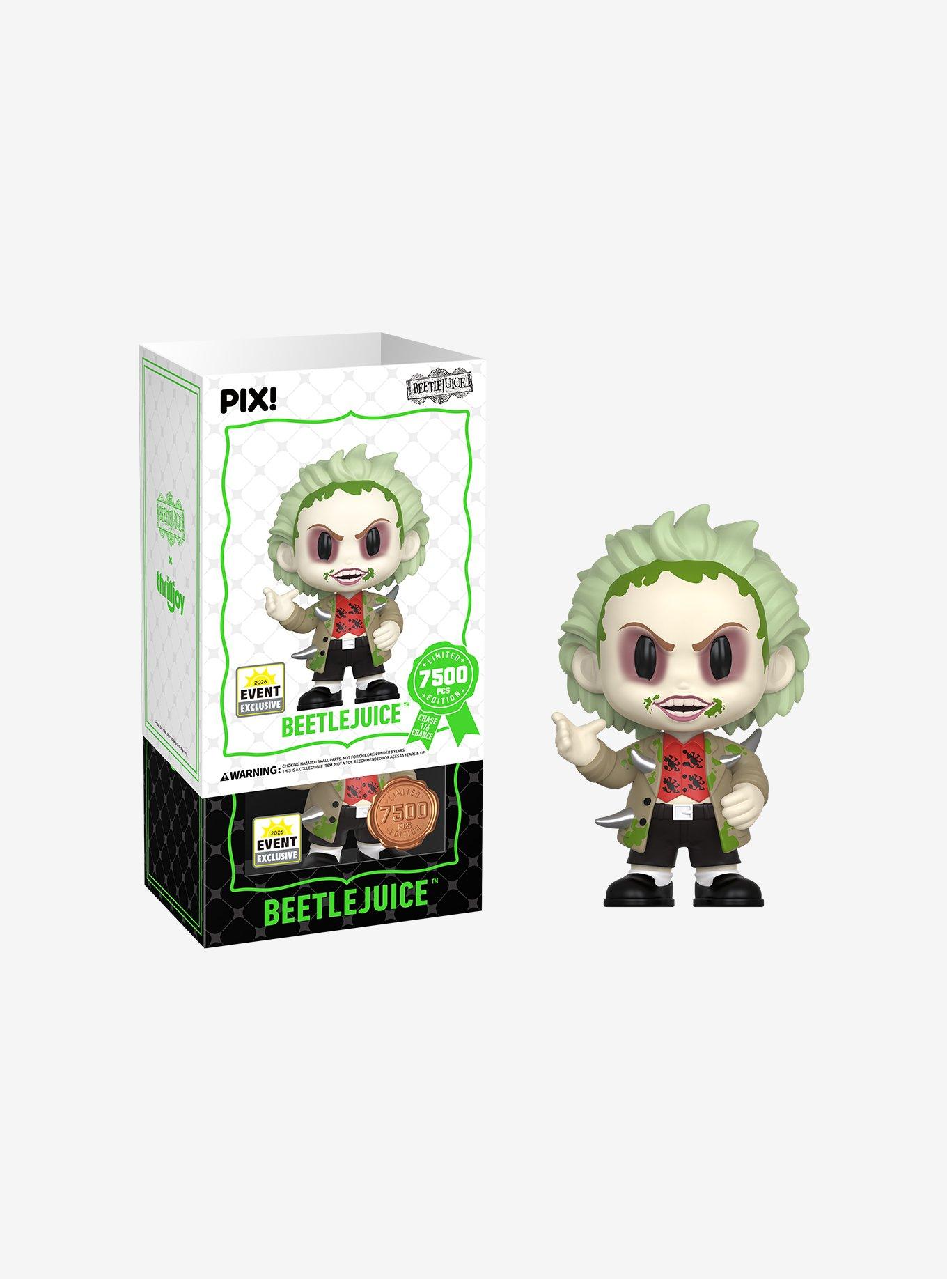 Thrilljoy Beetlejuice Pix! Beetlejuice Vinyl Figure, , hi-res