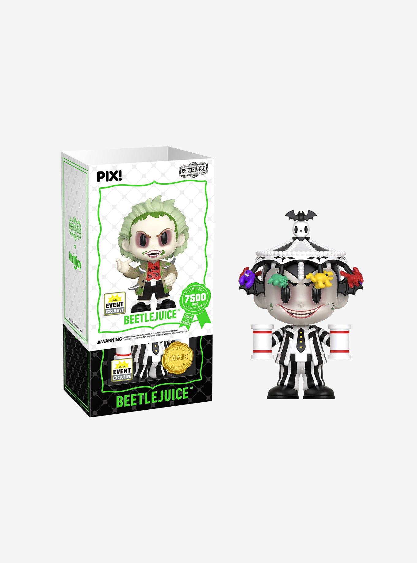 Thrilljoy Beetlejuice Pix! Beetlejuice Vinyl Figure, , alternate - view 3