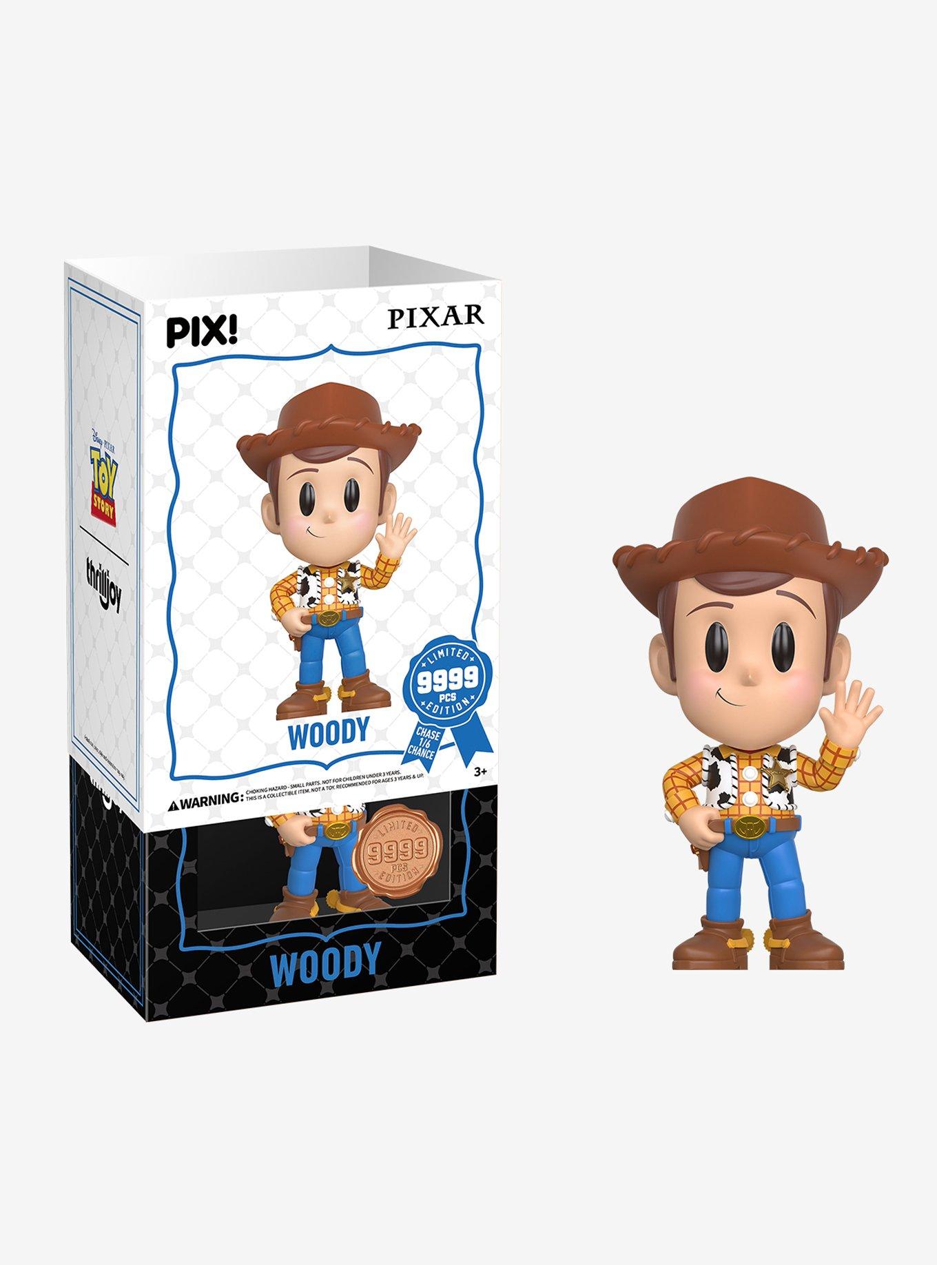 Thrilljoy Disney Pixar Pix! Woody Vinyl Figure, , hi-res