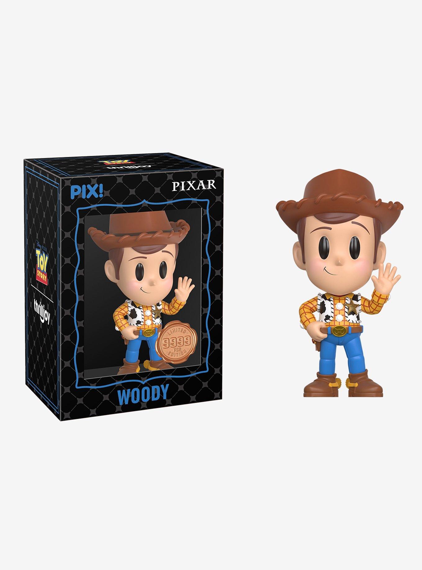 Thrilljoy Disney Pixar Pix! Woody Vinyl Figure, , alternate - view 3
