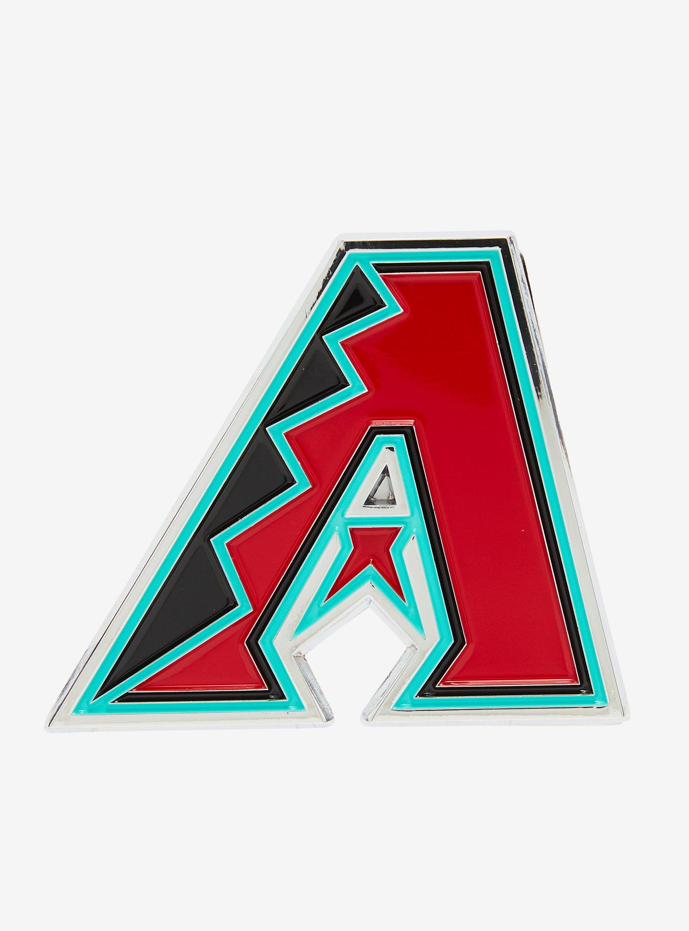 Arizona Diamondbacks Team Logo Metal Auto Decal, , alternate - view 2
