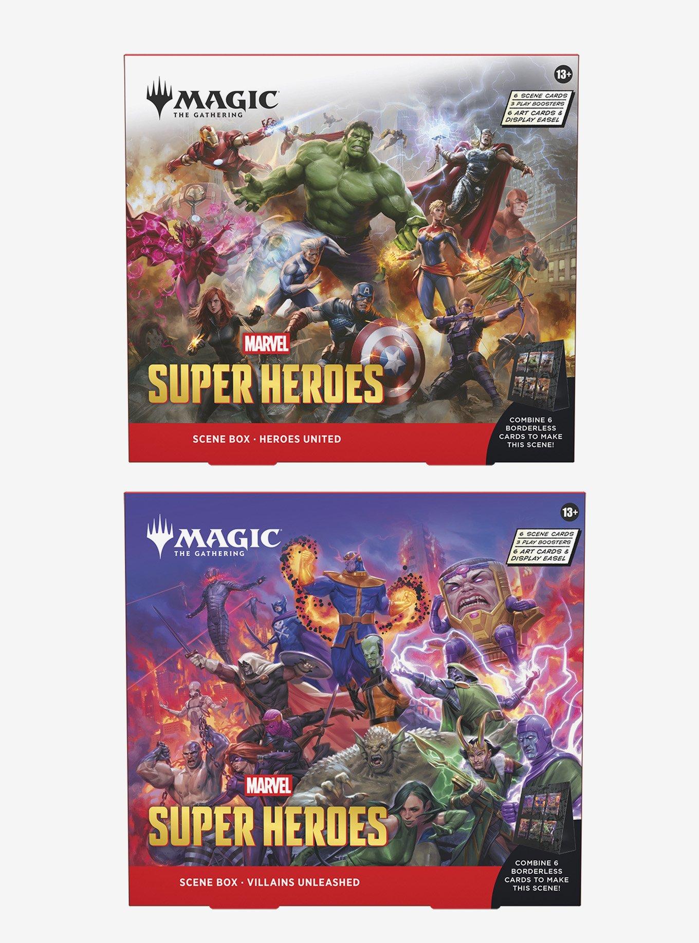 Magic: The Gathering Marvel Super Heroes Scene Box, , alternate - view 3