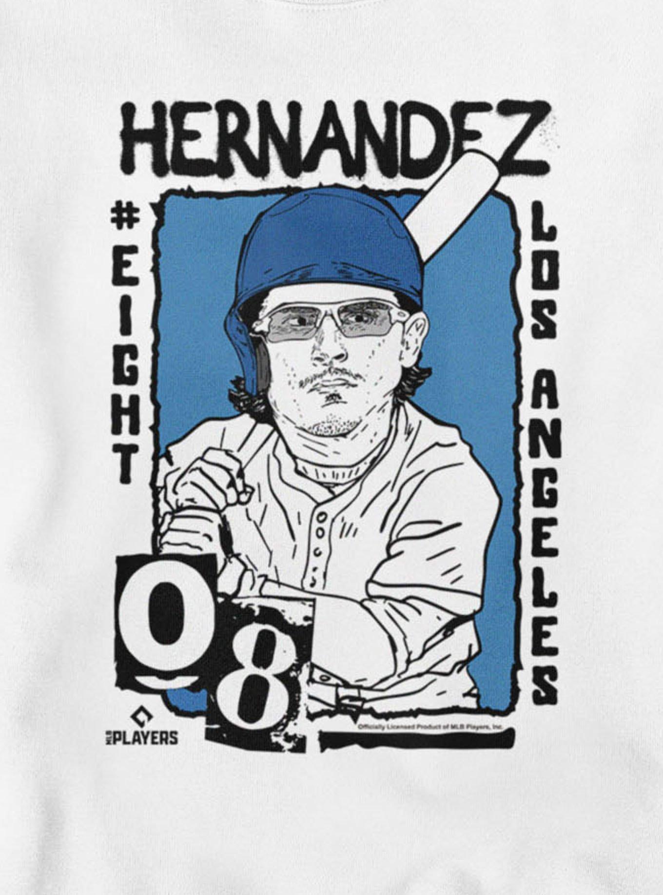 MLB Los Angeles Dodgers Enrique Kike Hernandez Caricature 08 Sweatshirt Box Lunch Exclusive, , hi-res
