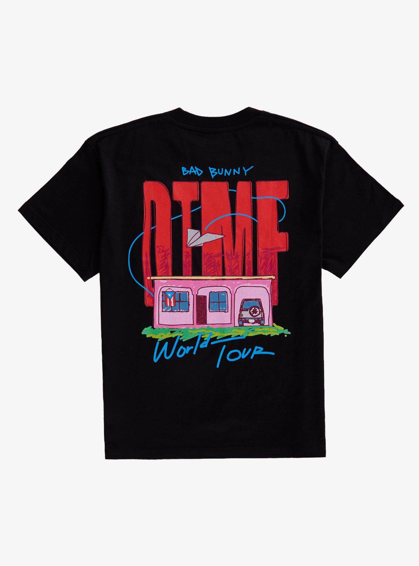 Bad Bunny DTMF Casita World Tour Black T-Shirt, , hi-res