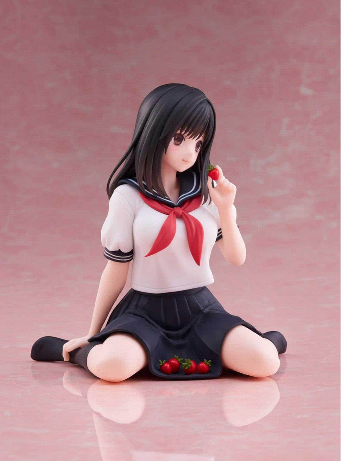 Taito Strawberry 100% Desktop Cute Aya Tojo (School Uniform Ver.) Figure, , alternate - view 4
