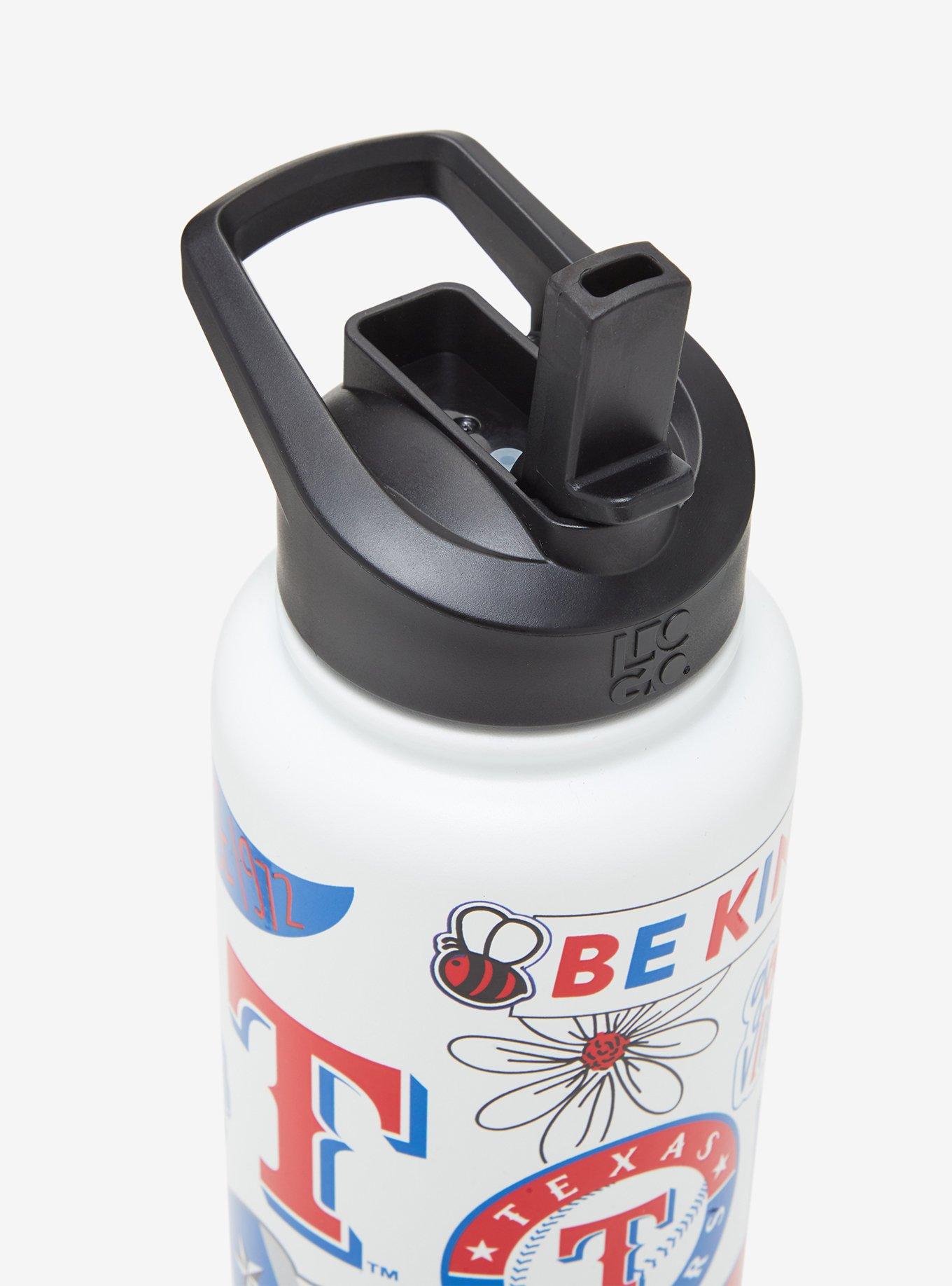 Texas Rangers Stickers Water Bottle, , alternate - view 3