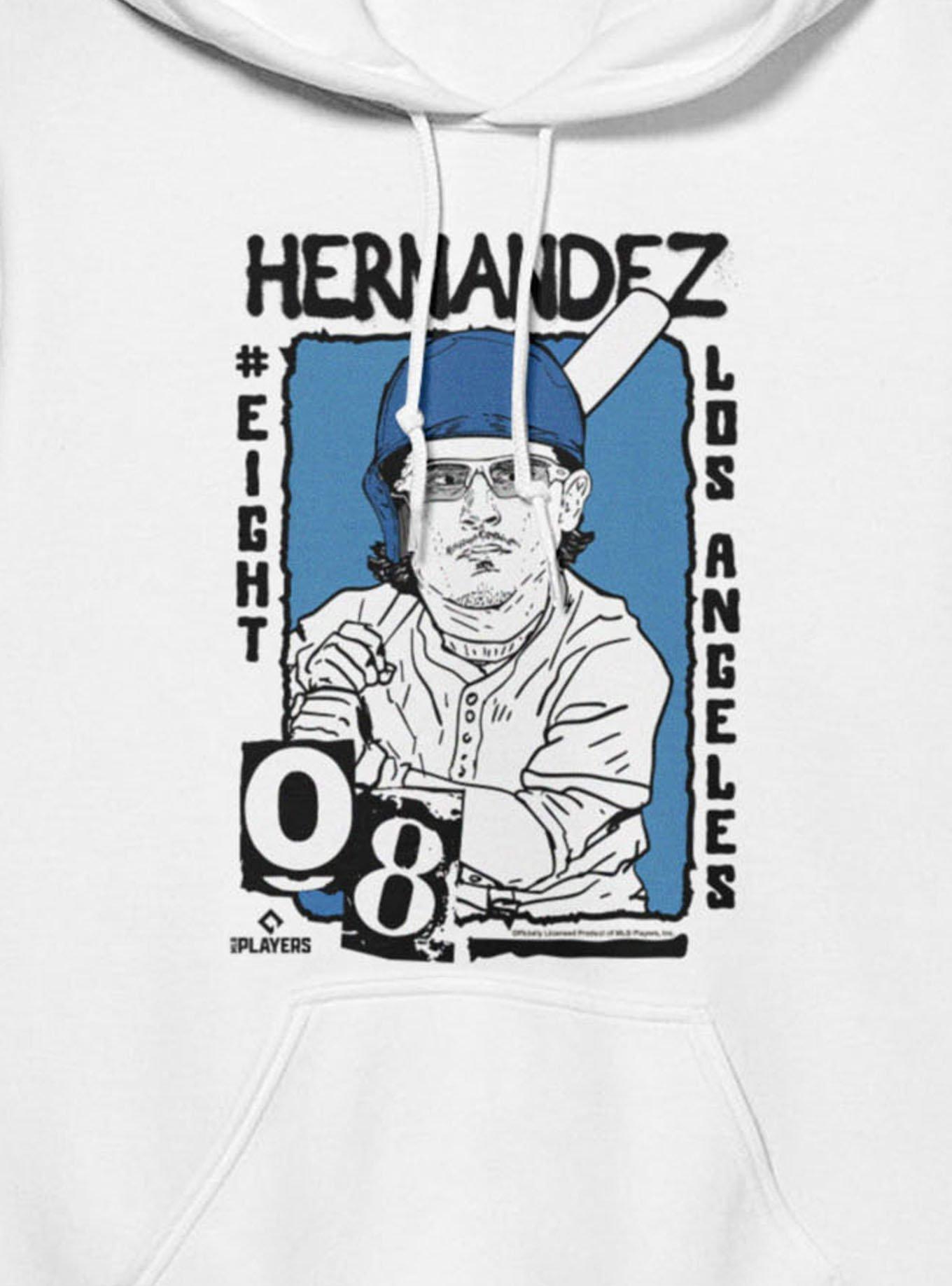 MLB Los Angeles Dodgers Enrique Kike Hernandez Caricature 08 Hoodie Box Lunch Exclusive