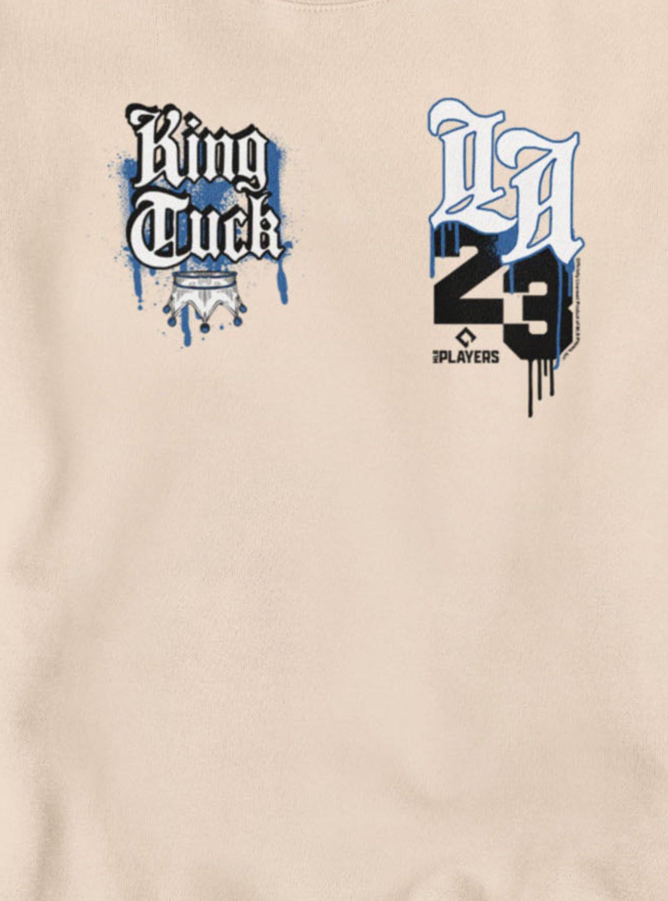 MLB Los Angeles Dodgers King Tuck Kyle Tucker Crown LA 23 Sweatshirt Her Universe Exclusive, , hi-res