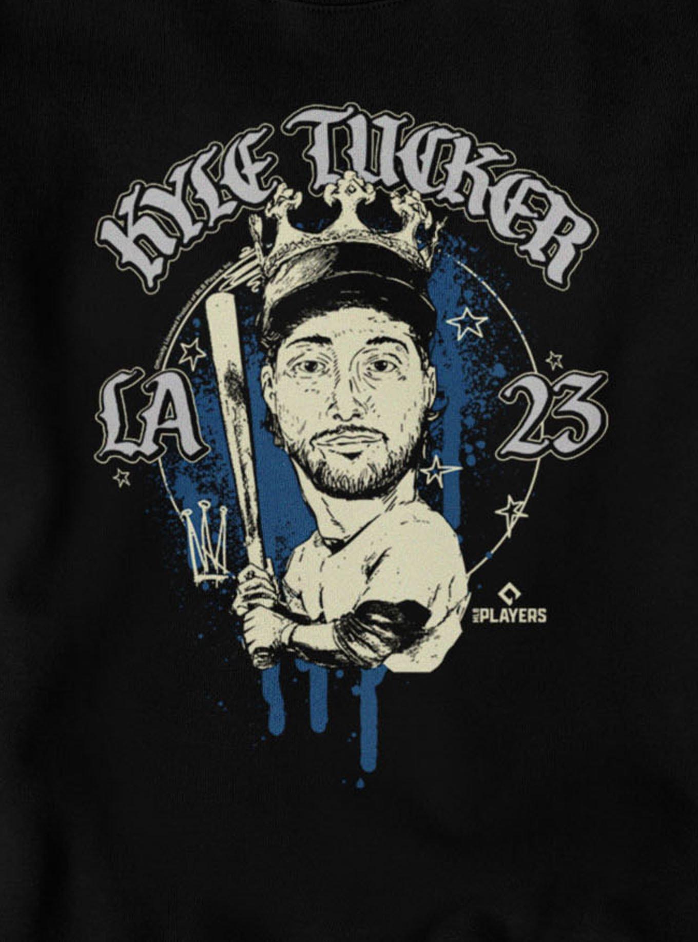 MLB Los Angeles Dodgers Kyle Tucker Caricature LA 23 Sweatshirt Her Universe Exclusive, , hi-res
