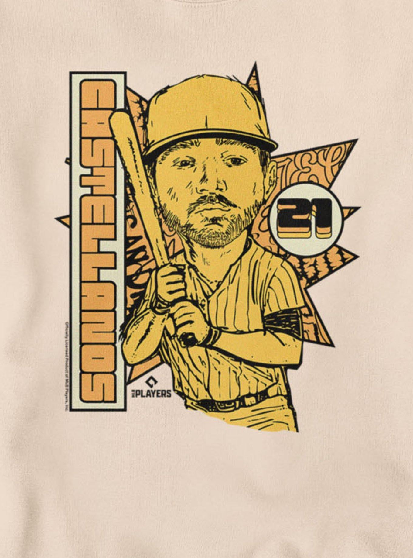 MLB San Diego Padres Nick Castellanos Star Caricature 21 Sweatshirt Her Universe Exclusive, , hi-res