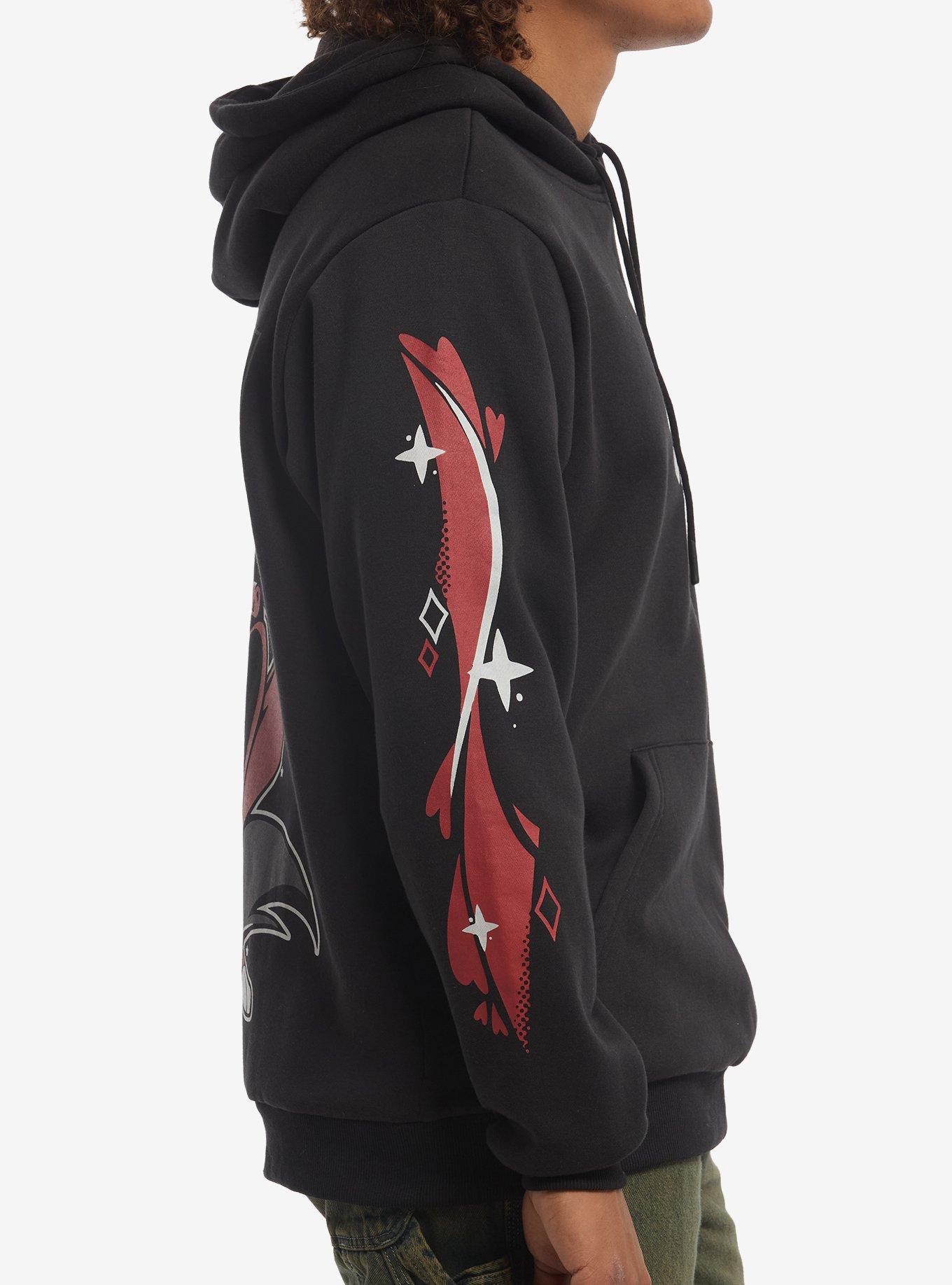 Helluva Boss Chibi Loona Hoodie, BLACK, alternate - view 4