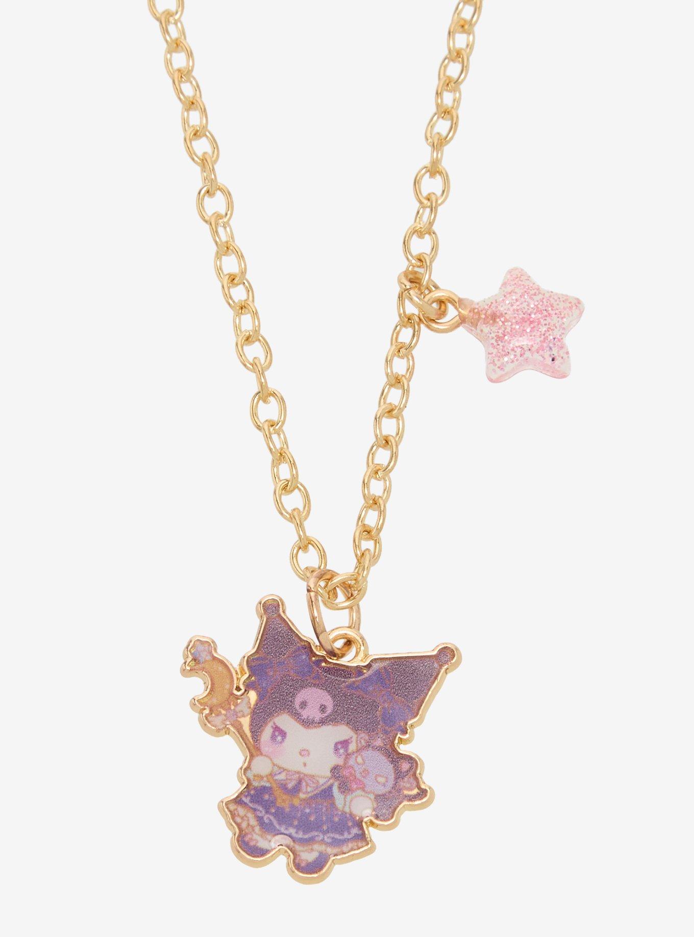 Hello Kitty And Friends Kuromi & My Melody Wand Best Friend Necklace Set, , alternate - view 4
