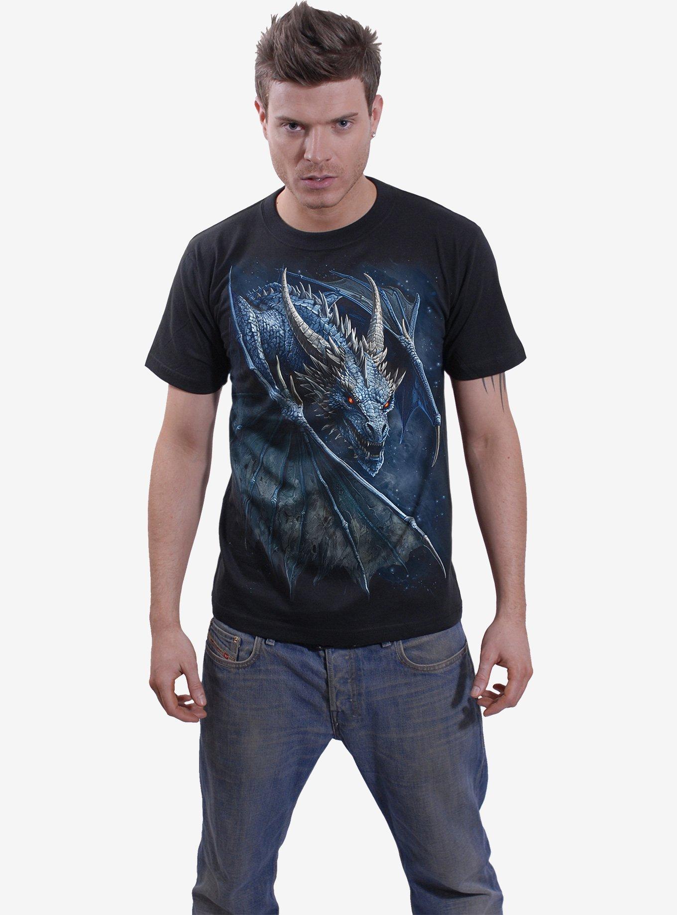 Storm Dragon T-Shirt, BLACK, alternate