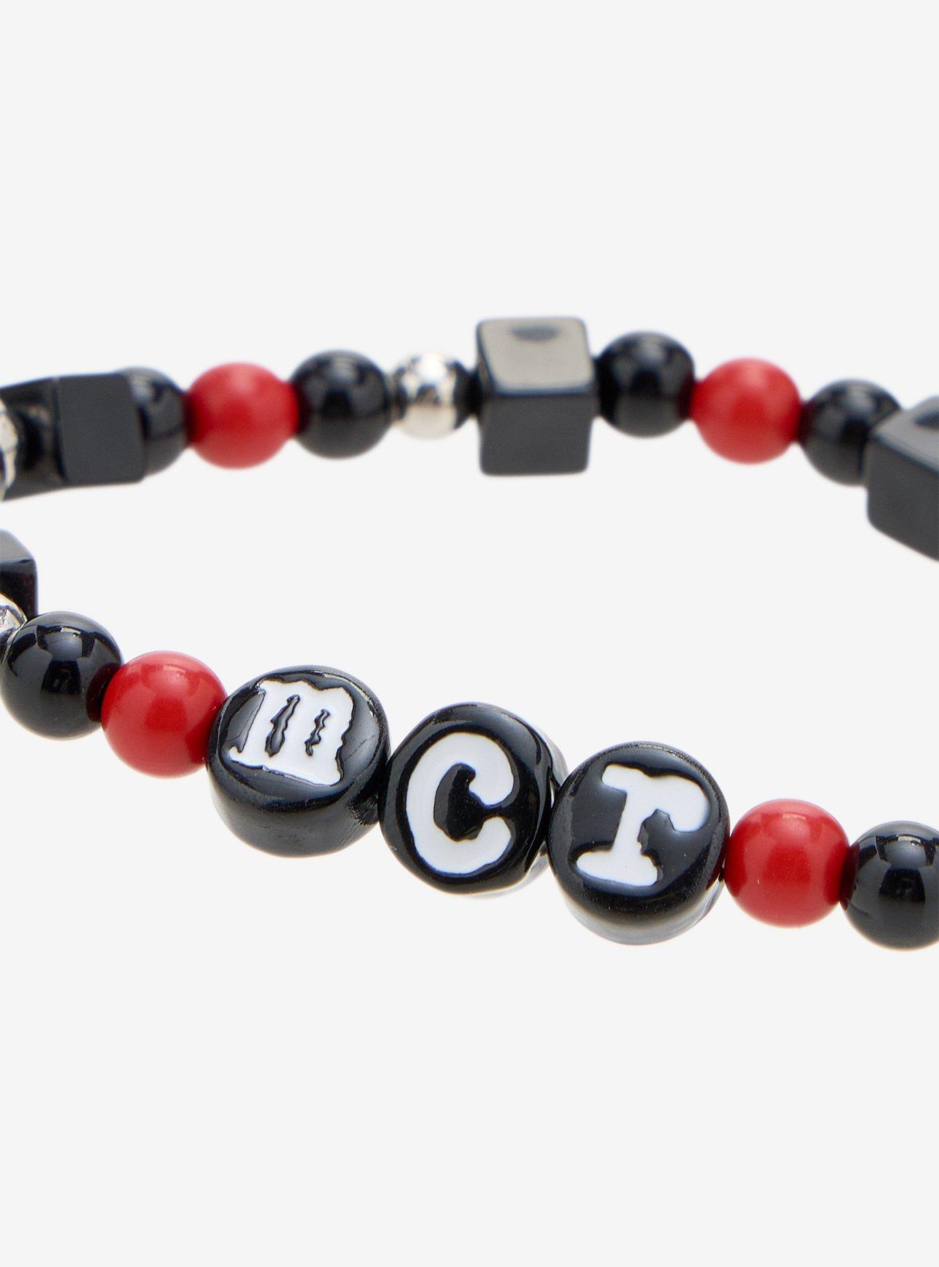 My Chemical Romance Logo Bead Bracelet, , alternate - view 3