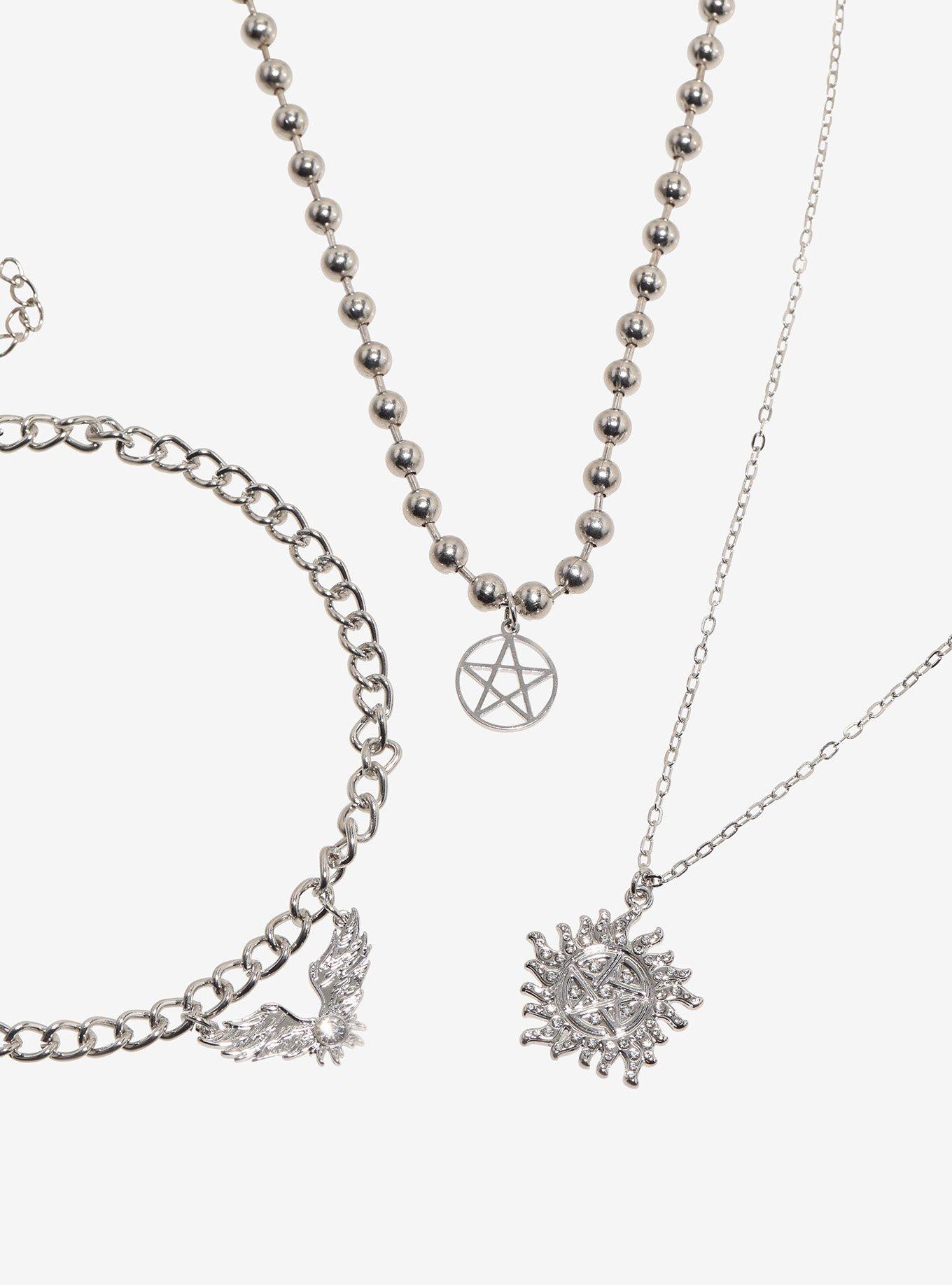 Supernatural Icons Necklace Set, , alternate - view 3