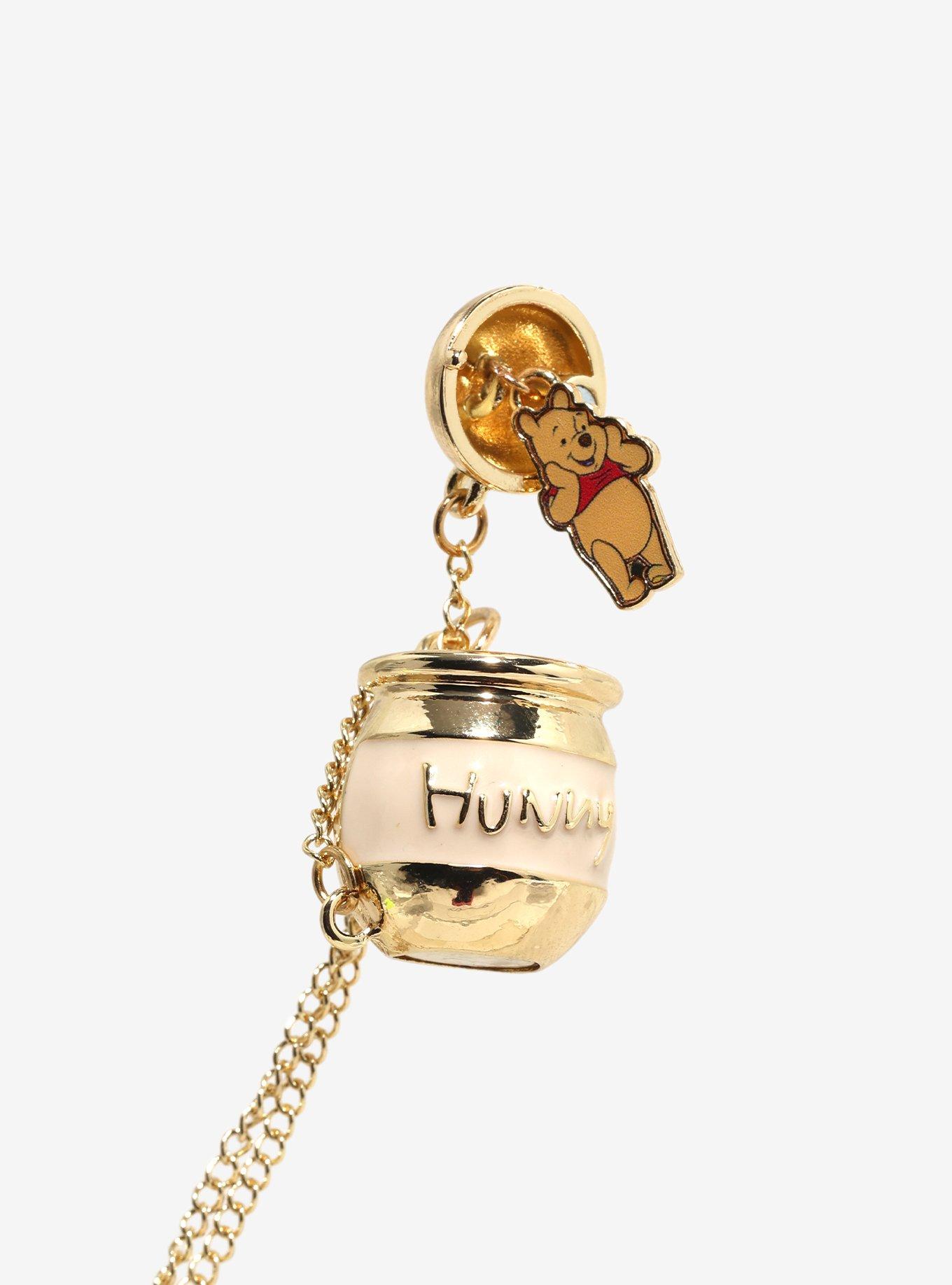 Disney Winnie The Pooh Hunny Pot 3D Necklace, , alternate - view 4