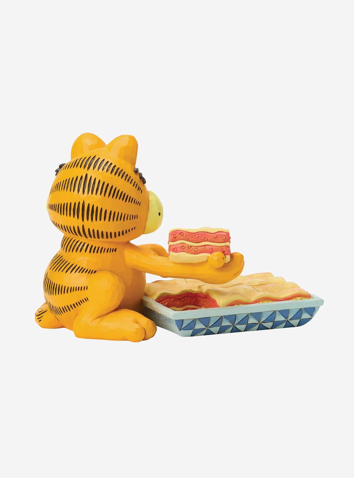 Garfield With Piece of Lasagna Figurine, , hi-res