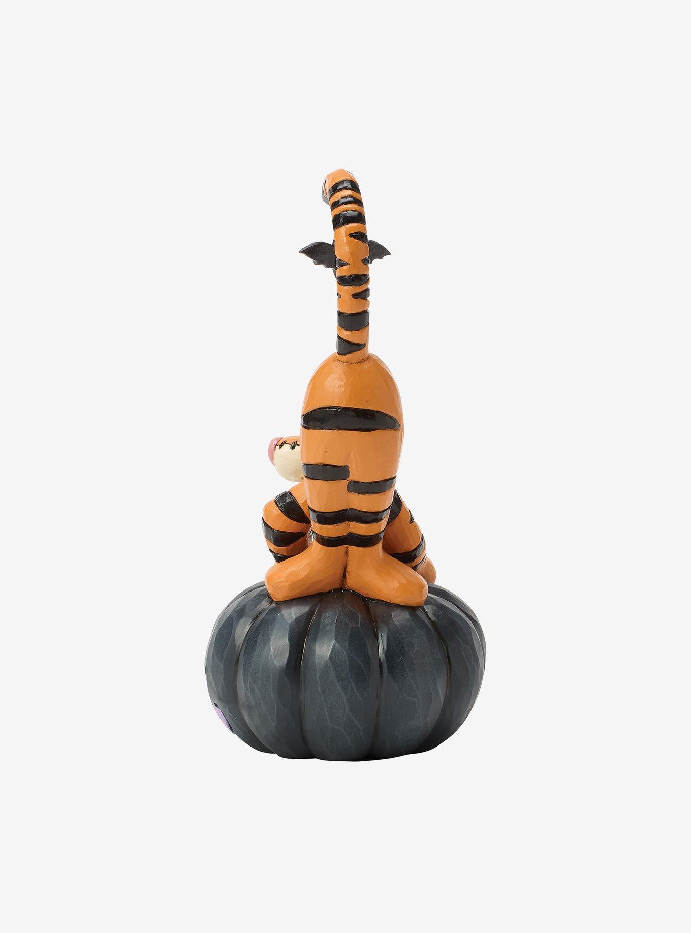 Disney Winnie The Pooh Tigger on Black Jack-O-Lantern Figurine, , hi-res