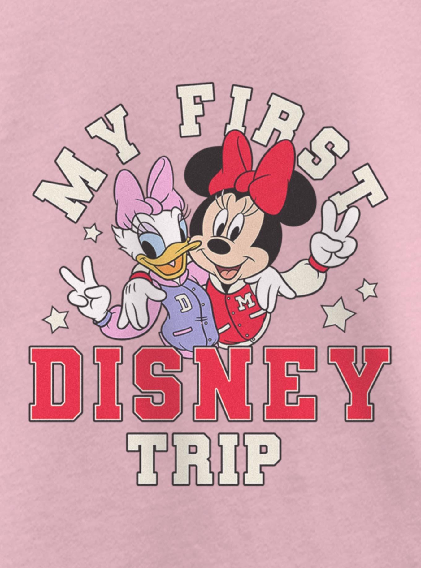 Disney Minnie Mouse & Daisy Duck My First Disney Trip Youth Girls T-Shirt, , hi-res