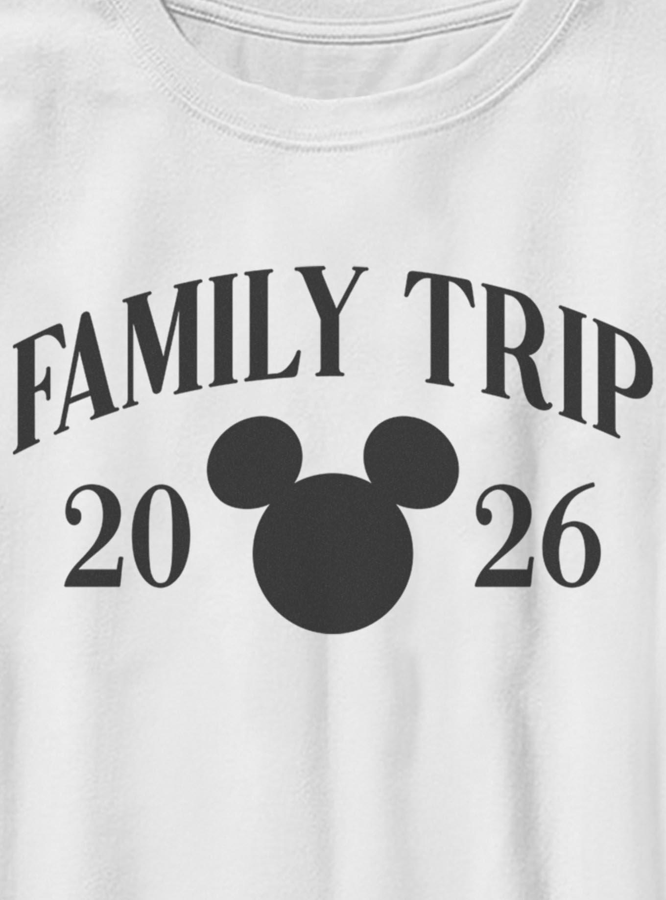 Disney Mickey Mouse Head Family Trip 2026 Youth T-Shirt, , hi-res