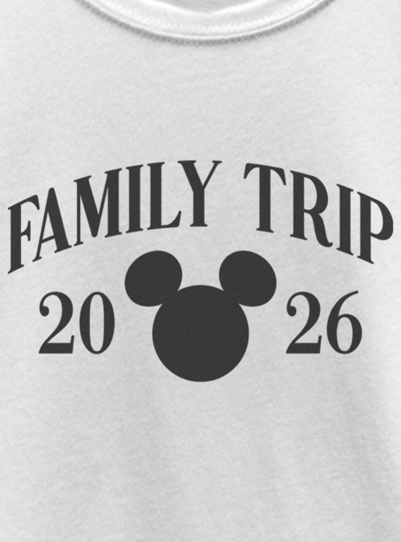 Disney Mickey Mouse Head Family Trip 2026 Youth Girls T-Shirt, , hi-res