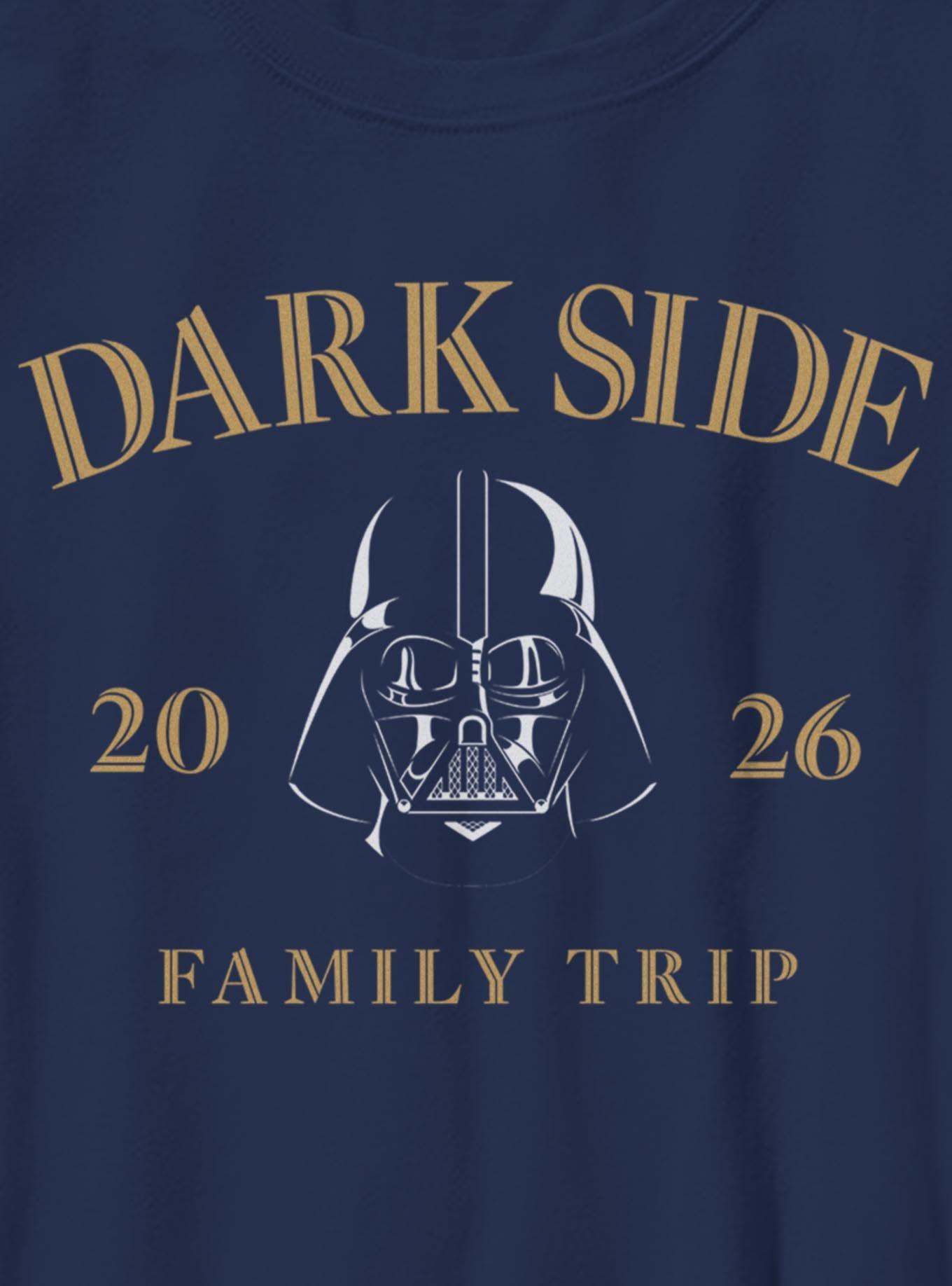 Star Wars Darth Vader Dark Side Family Trip 2026 Youth T-Shirt