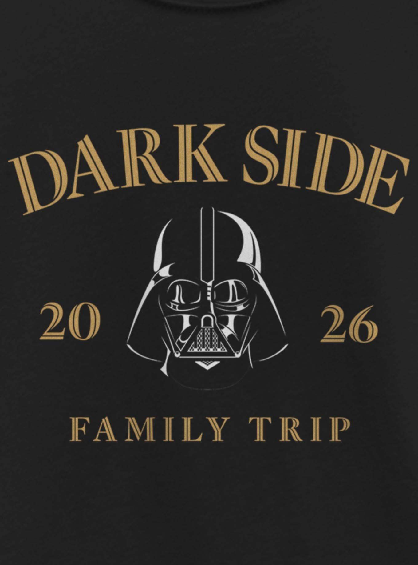 Star Wars Darth Vader Dark Side Family Trip 2026 Youth Girls T-Shirt, , hi-res