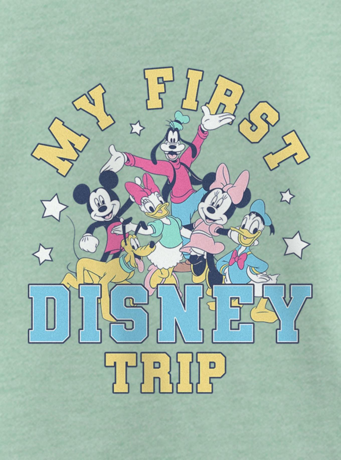 Disney Mickey Mouse My First Disney Trip Together Youth Girls T-Shirt, , hi-res