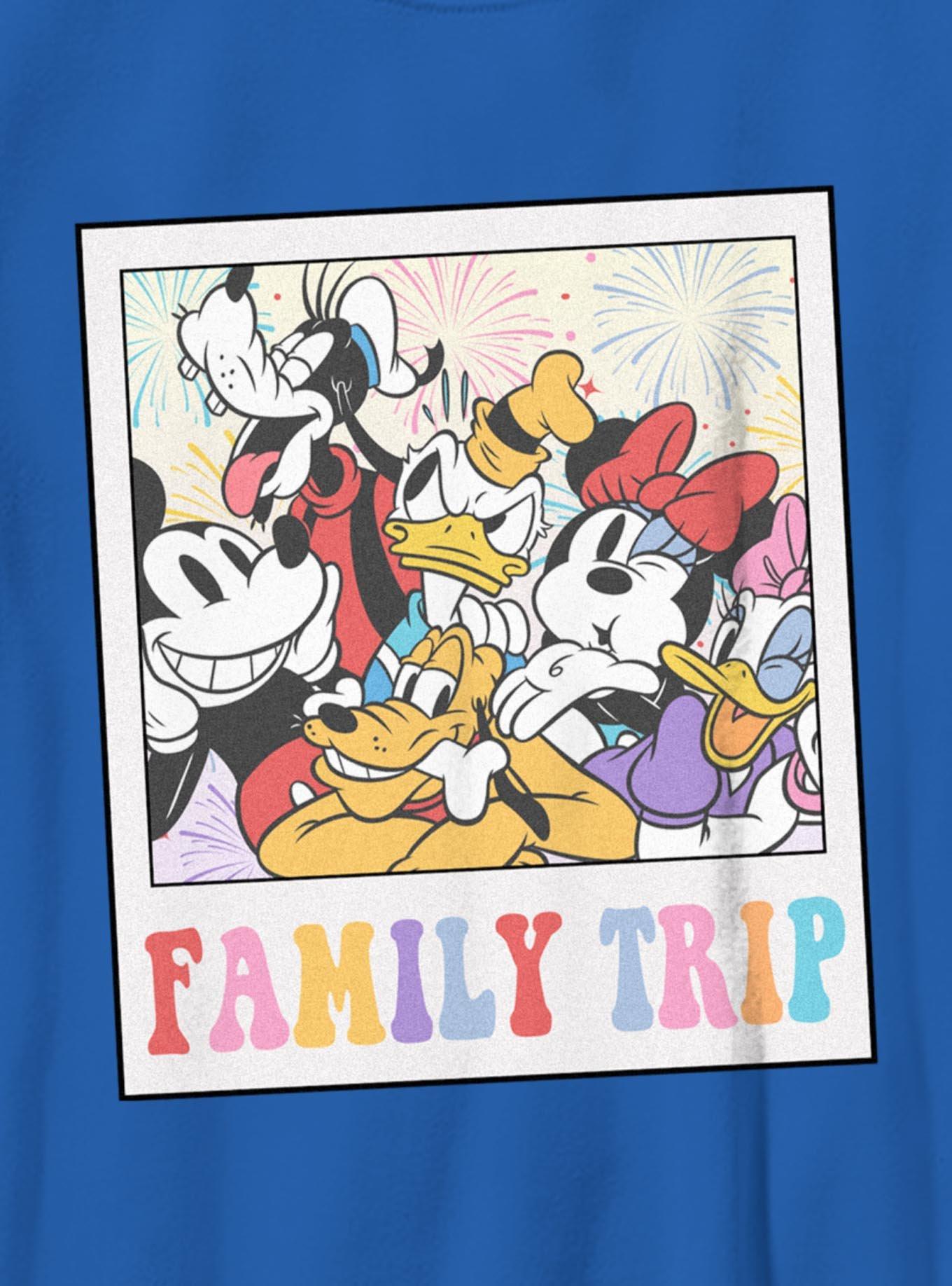 Disney Mickey Mouse & Friends Family Trip Polaroid Youth T-Shirt