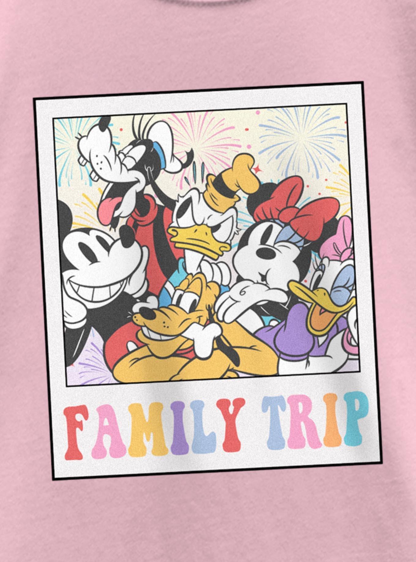 Disney Mickey Mouse & Friends Family Trip Polaroid Youth Girls T-Shirt, , hi-res