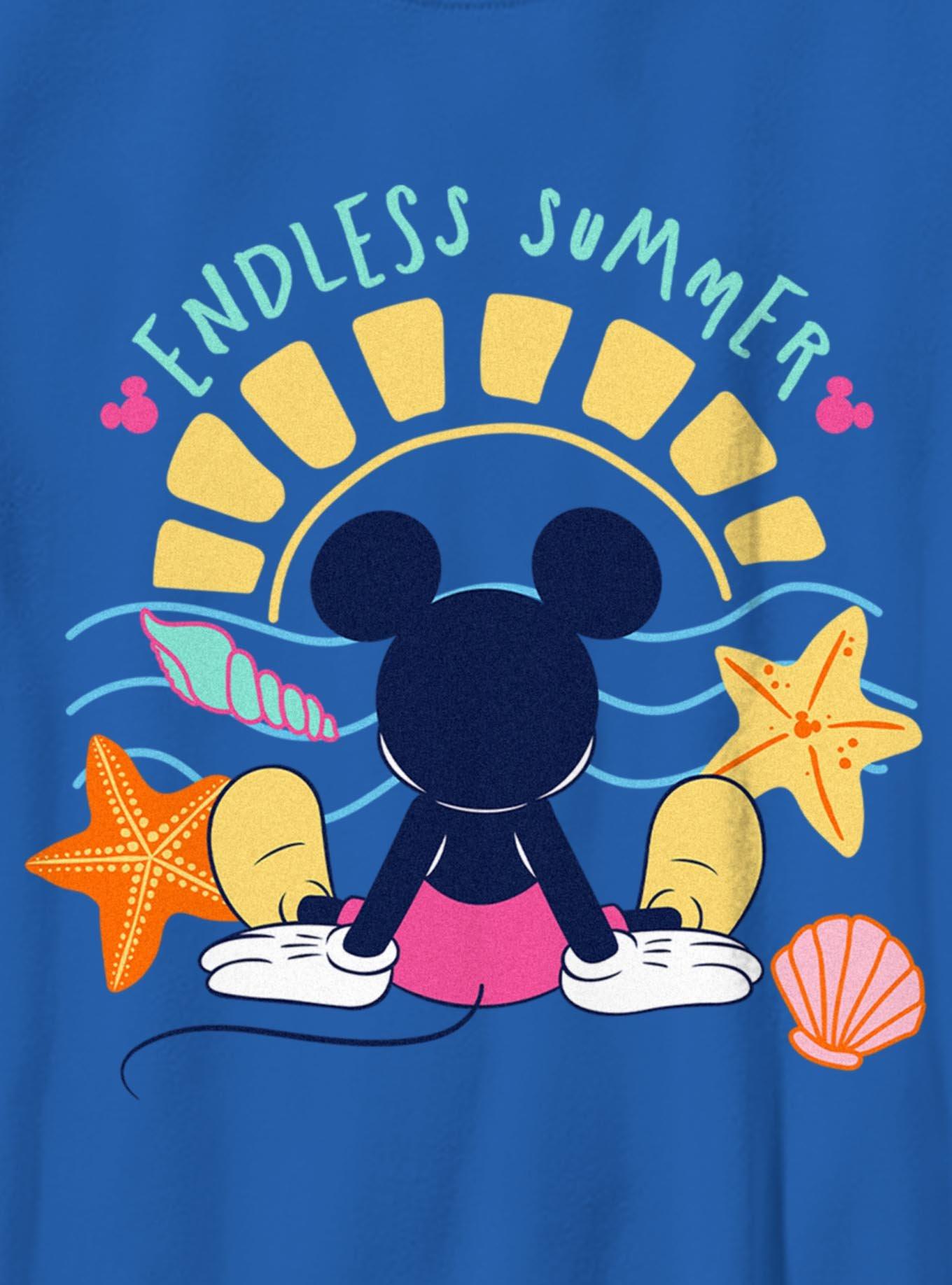 Disney Mickey Mouse Endless Summer Beach Gaze Youth T-Shirt