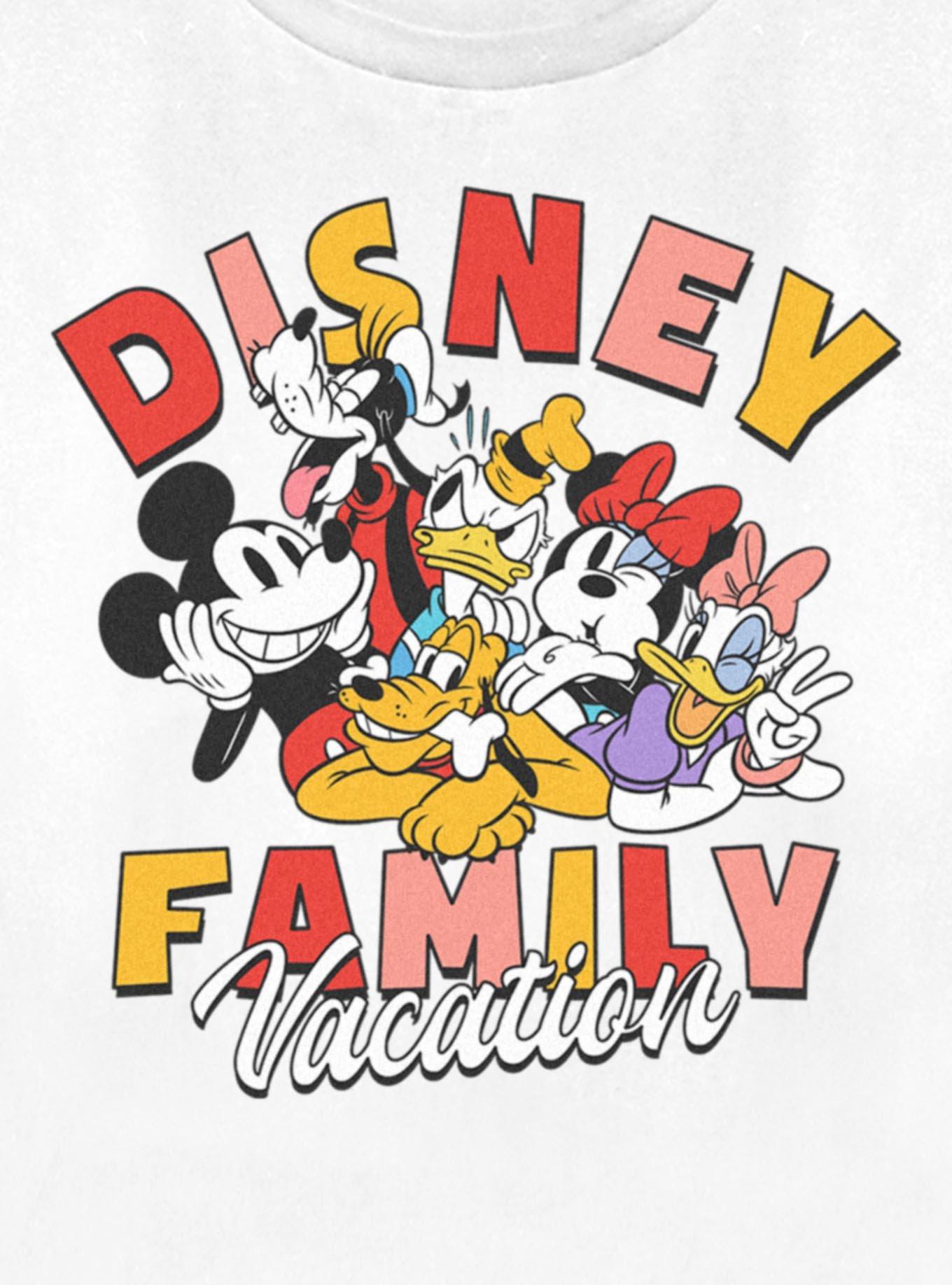 Disney Mickey Mouse & Friends Family Vacation Womens T-Shirt