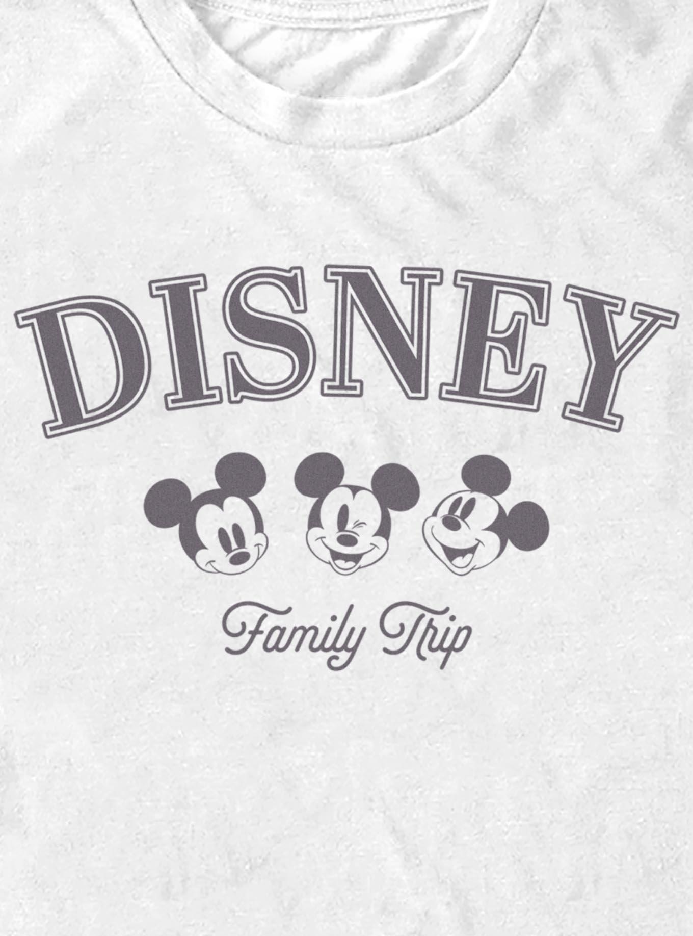 Disney Mickey Mouse Family Trip Heads T-Shirt, , hi-res