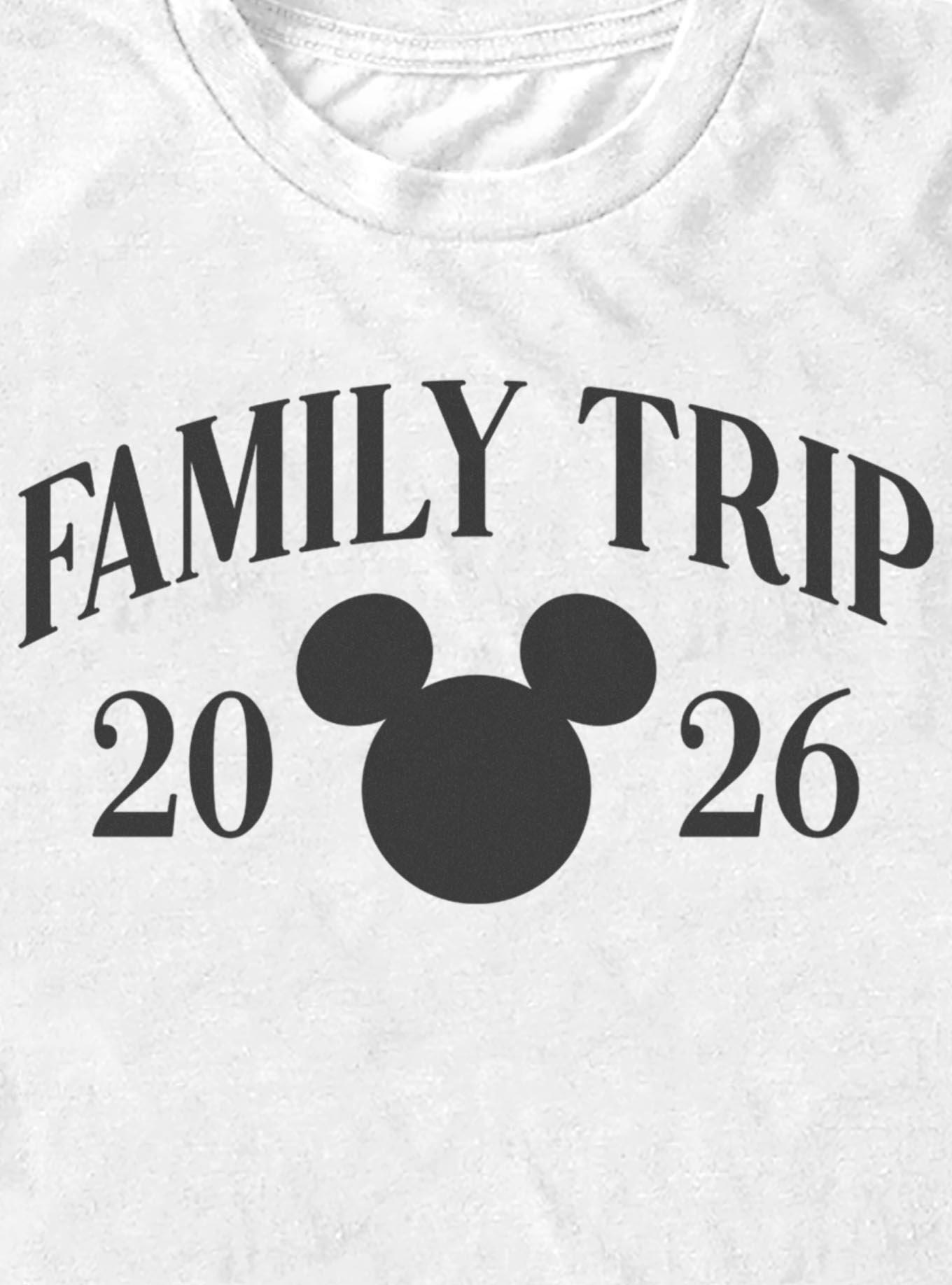 Disney Mickey Mouse Head Family Trip 2026 T-Shirt, , hi-res