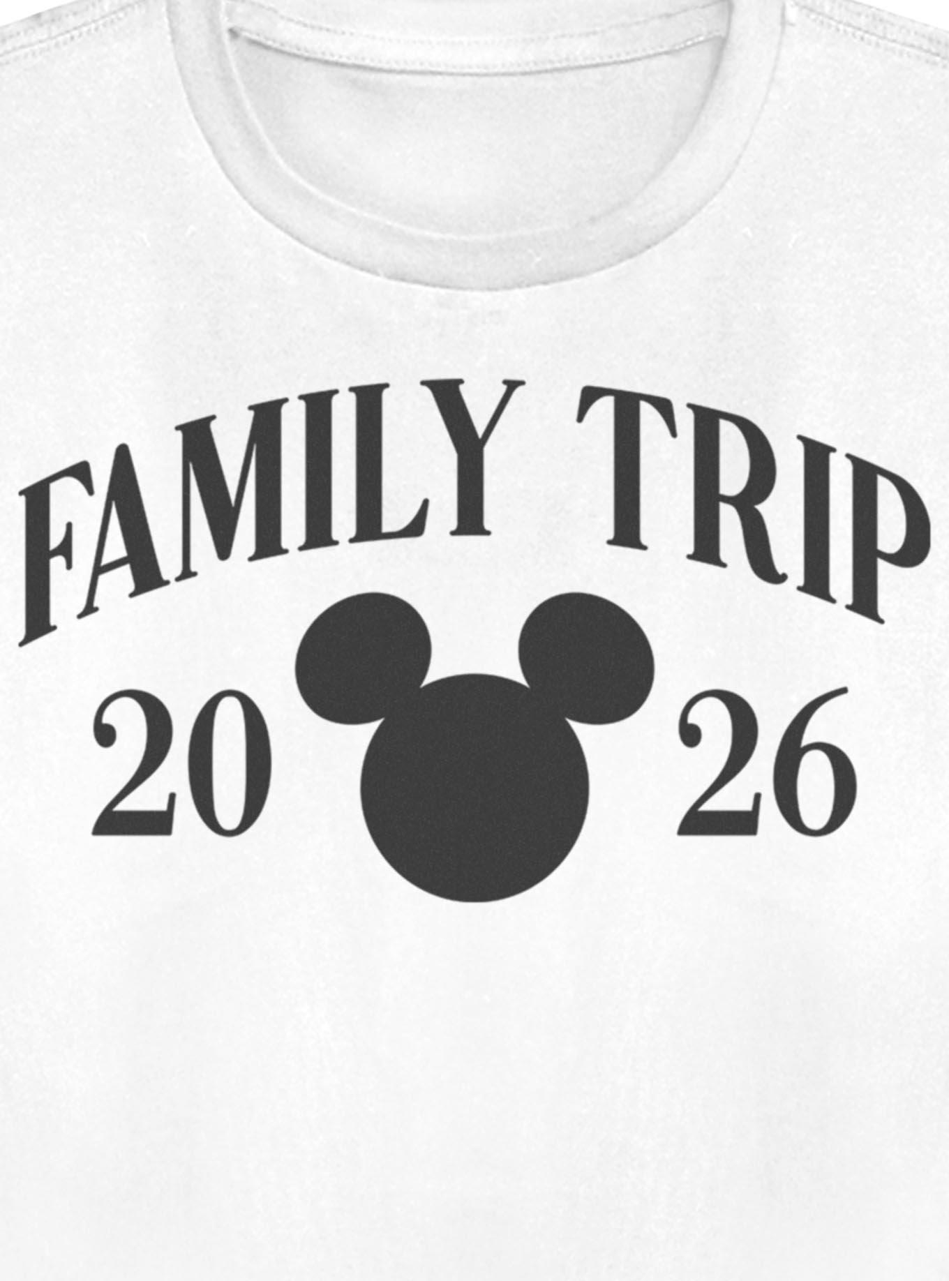 Disney Mickey Mouse Head Family Trip 2026 Womens T-Shirt, , hi-res