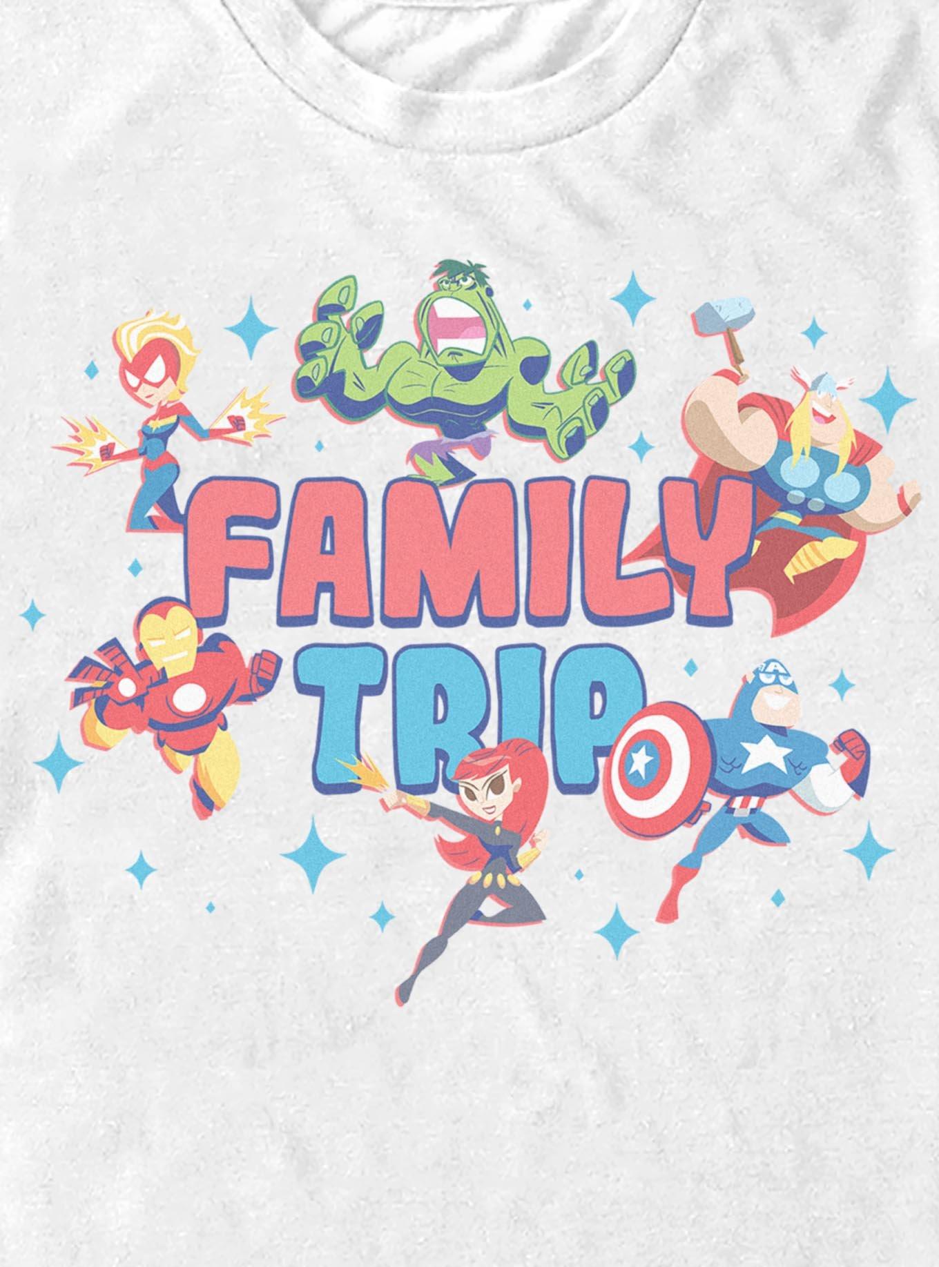 Marvel Avengers Family Trip Stars T-Shirt, , hi-res