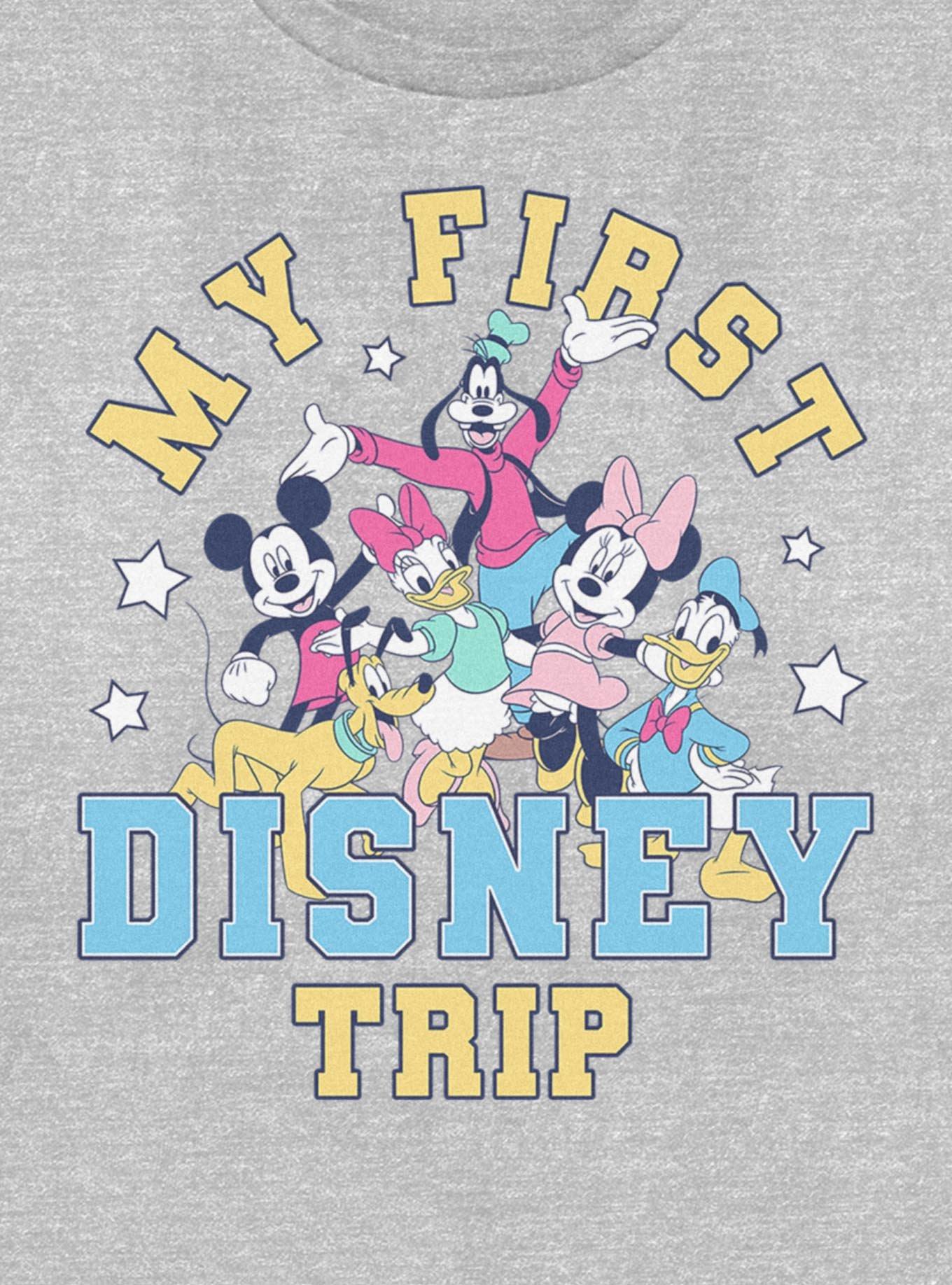 Disney Mickey Mouse My First Disney Trip Together Womens T-Shirt, , hi-res
