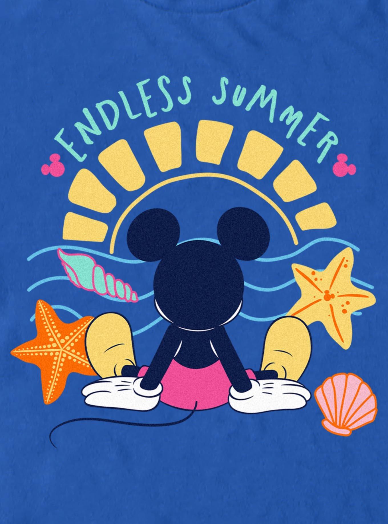 Disney Mickey Mouse Endless Summer Beach Gaze T-Shirt, , hi-res