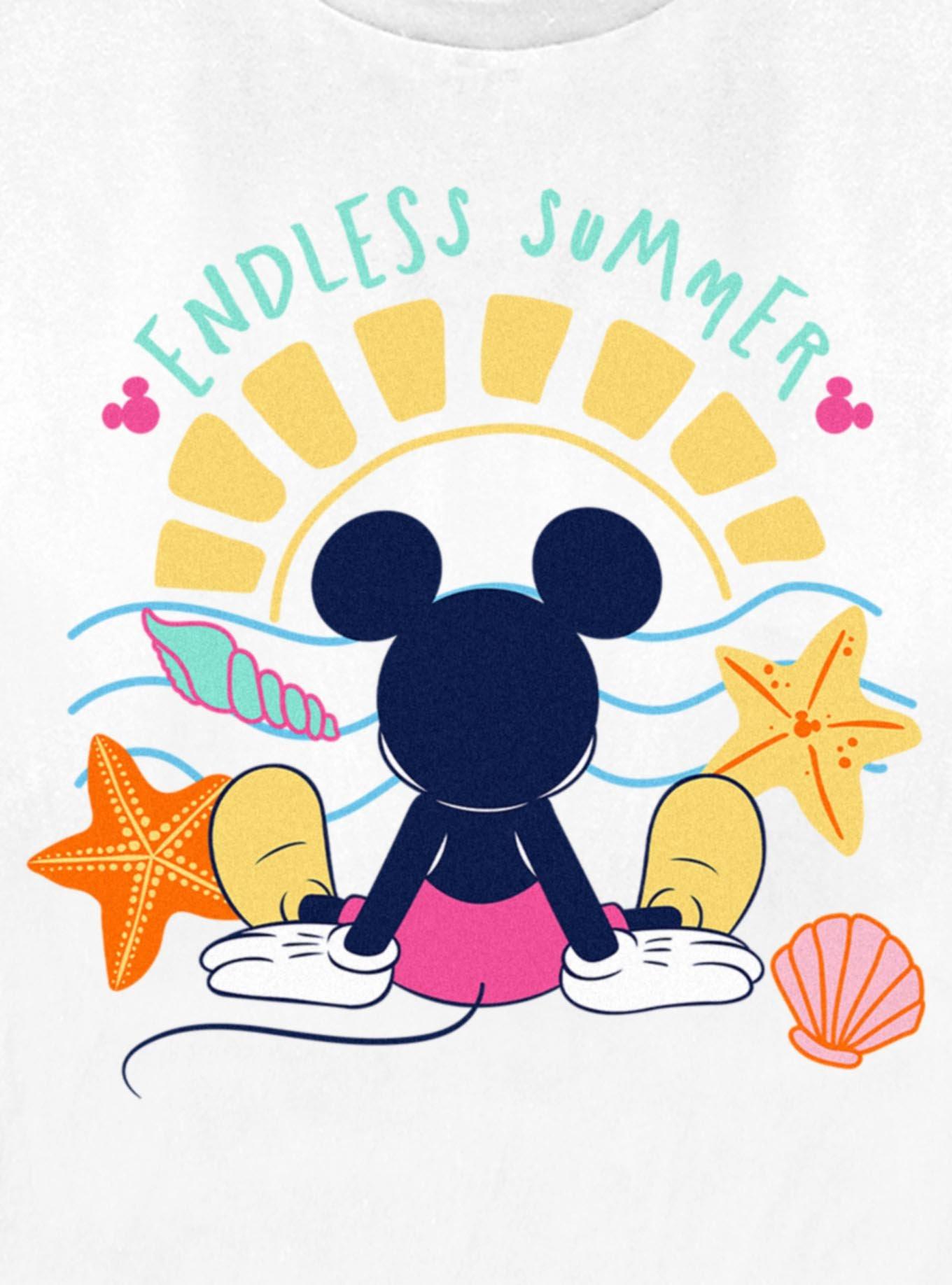 Disney Mickey Mouse Endless Summer Beach Gaze Womens T-Shirt, , hi-res