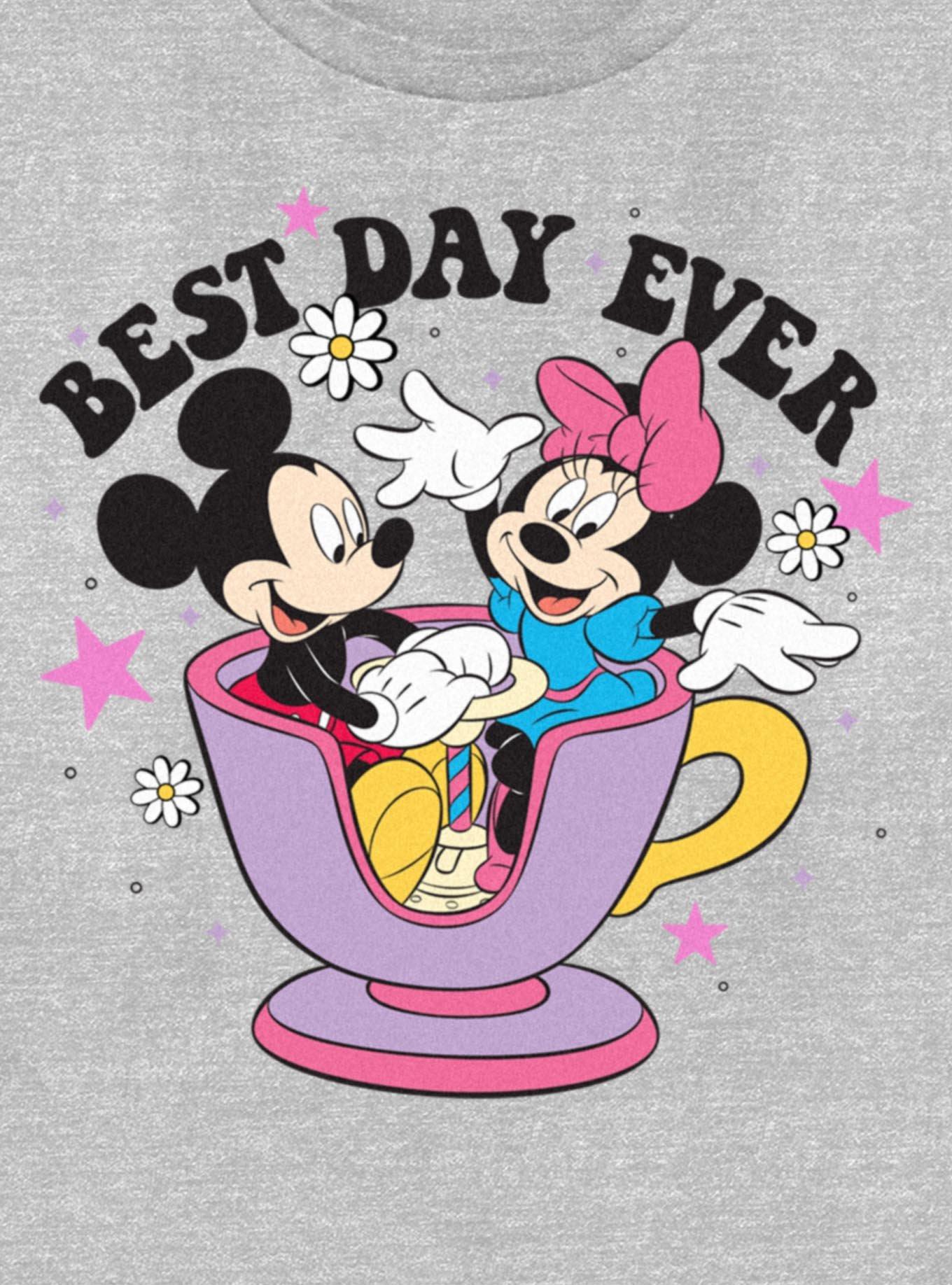 Disney Mickey Mouse & Minnie Mouse Best Day Ever Womens T-Shirt, , hi-res