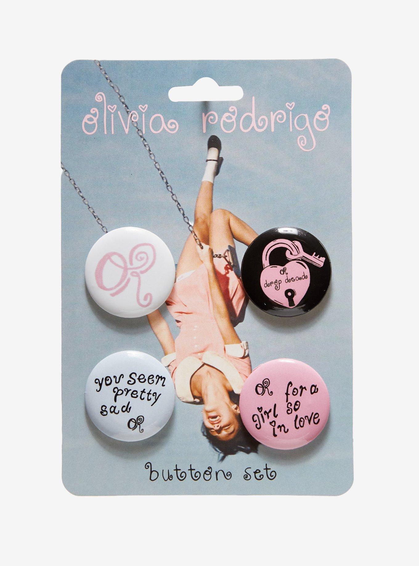 Olivia Rodrigo Album Button Set, , hi-res