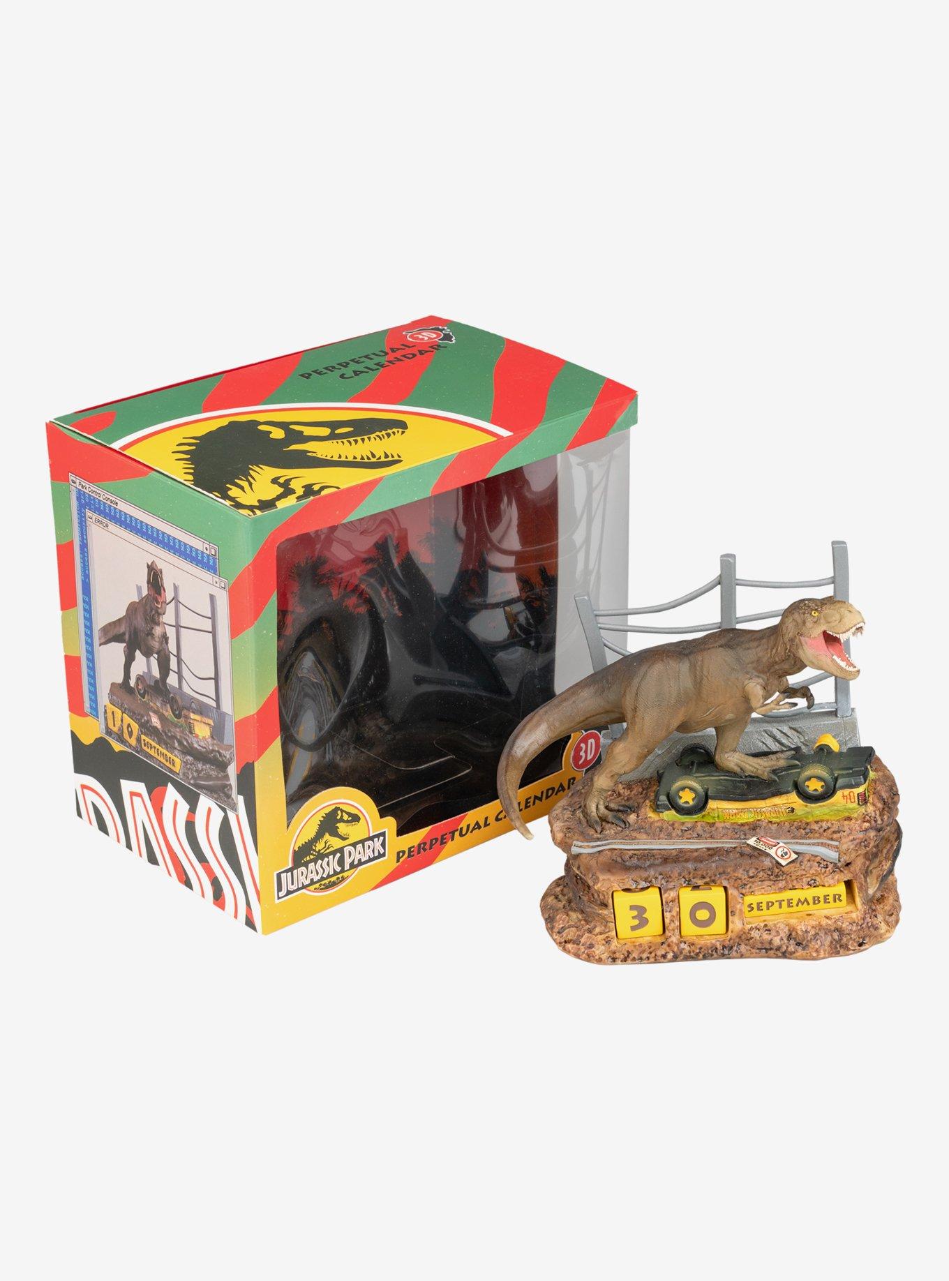Jurassic Park 3D Perpetual Calendar, , alternate