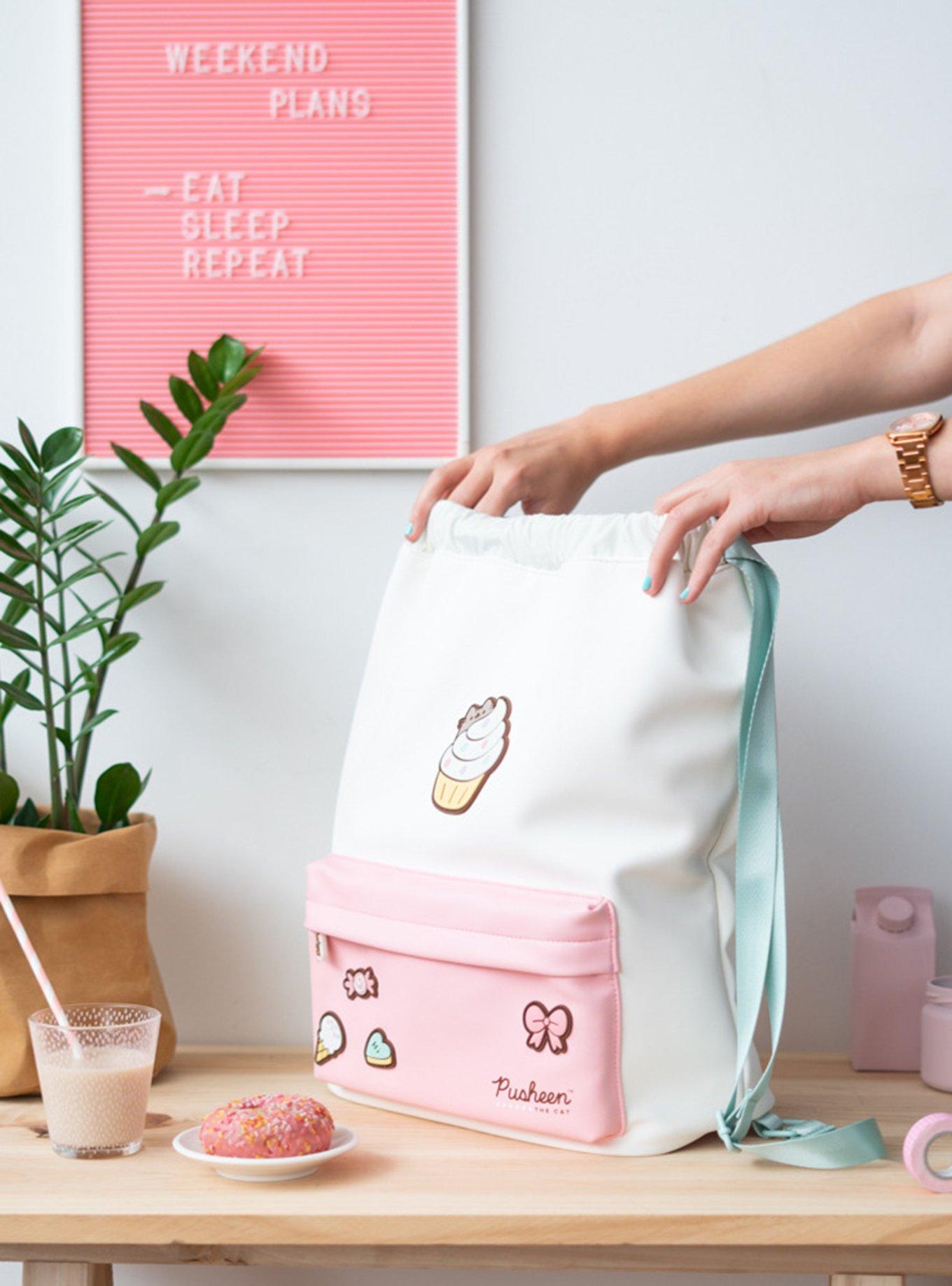 Pusheen Rose Collection Gym Bag, , alternate