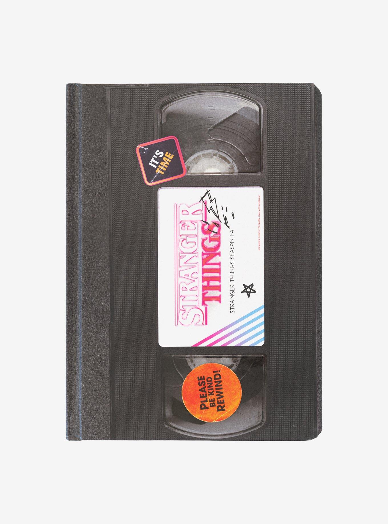 Stranger Things VHS Premium A5 Notebook, , hi-res