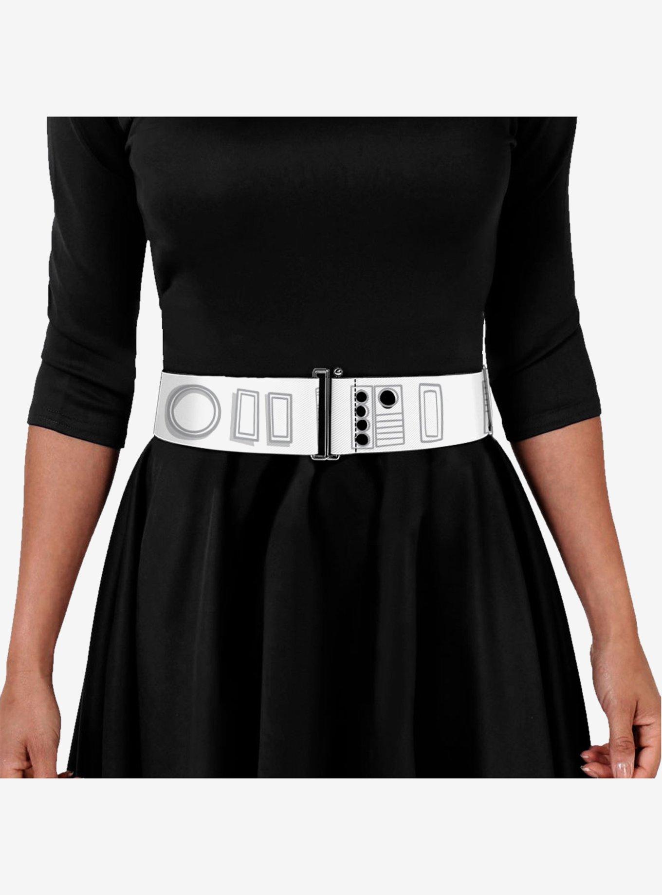 Star Wars Stormtroopers Utility Belt Bounding Cinch Belt, BRIGHT WHITE, alternate